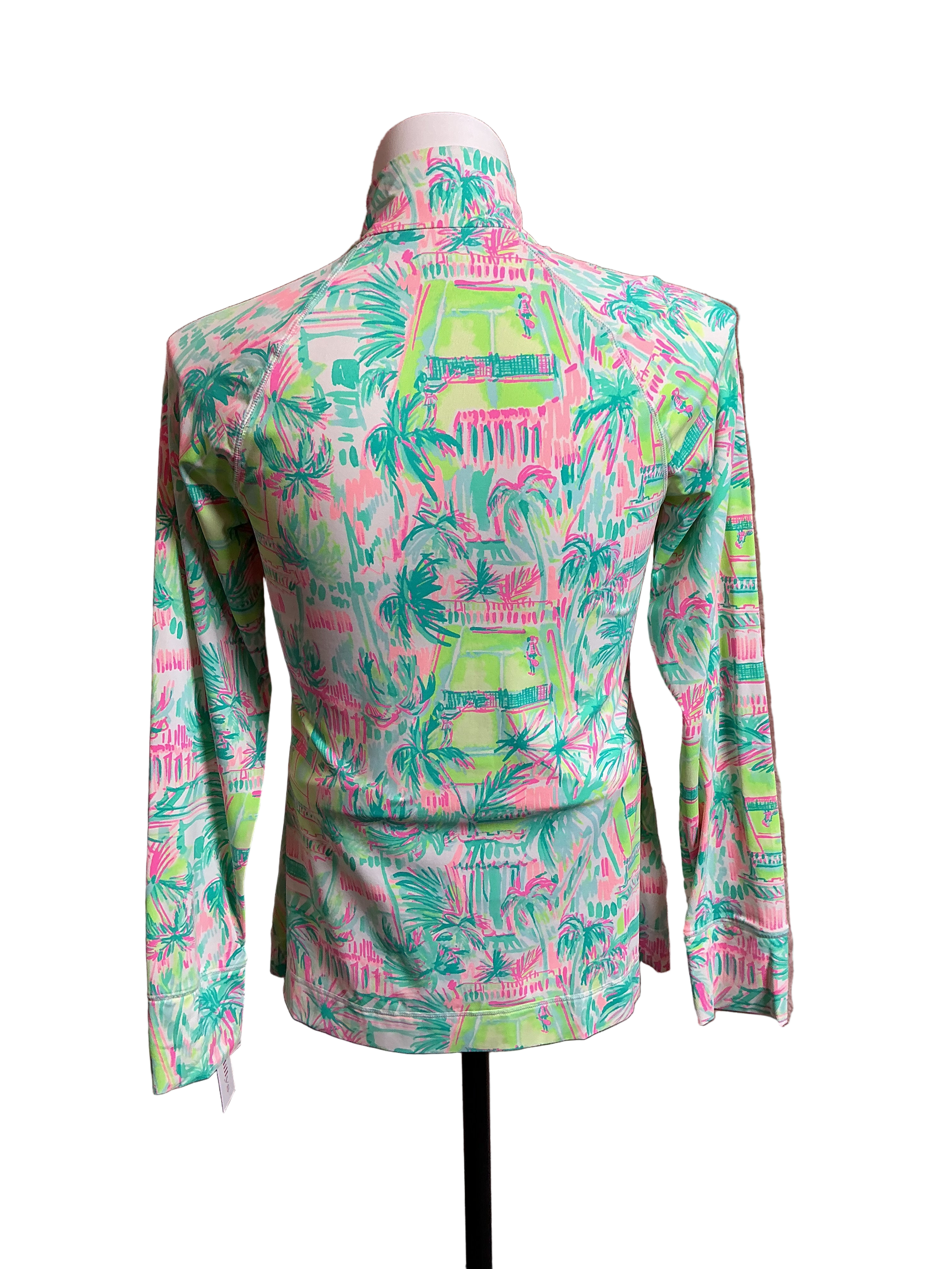 Lilly Pulitzer NWT UPF 50+ Meryl Nylon Hadle Multi Perfect Match - Size L