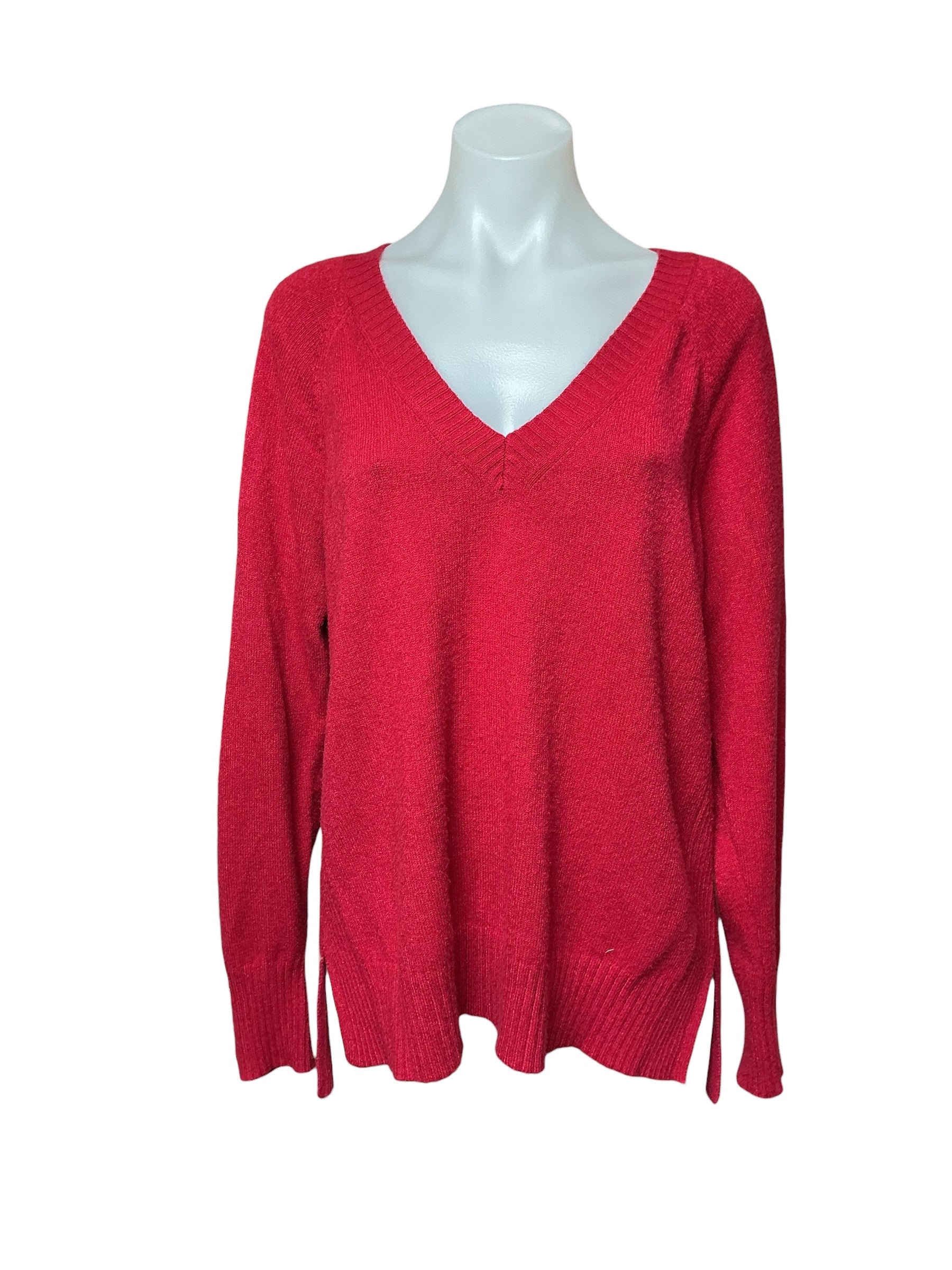 Lilly Pulitzer Sevie Sweater - Ruby Red - Size L