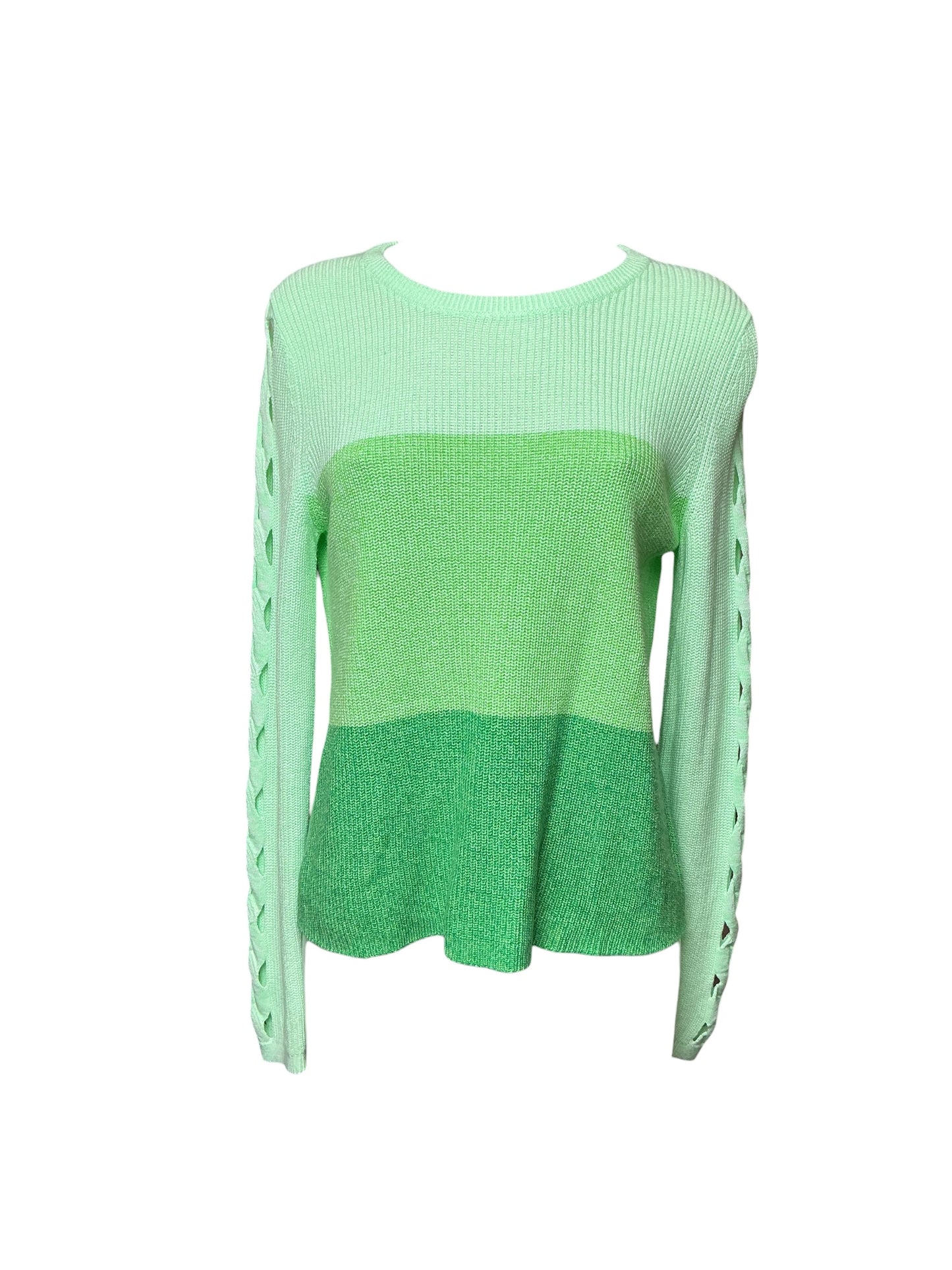 Lilly Pulitzer Cortina Sweater - Agave Green Marled Ombré - Size S