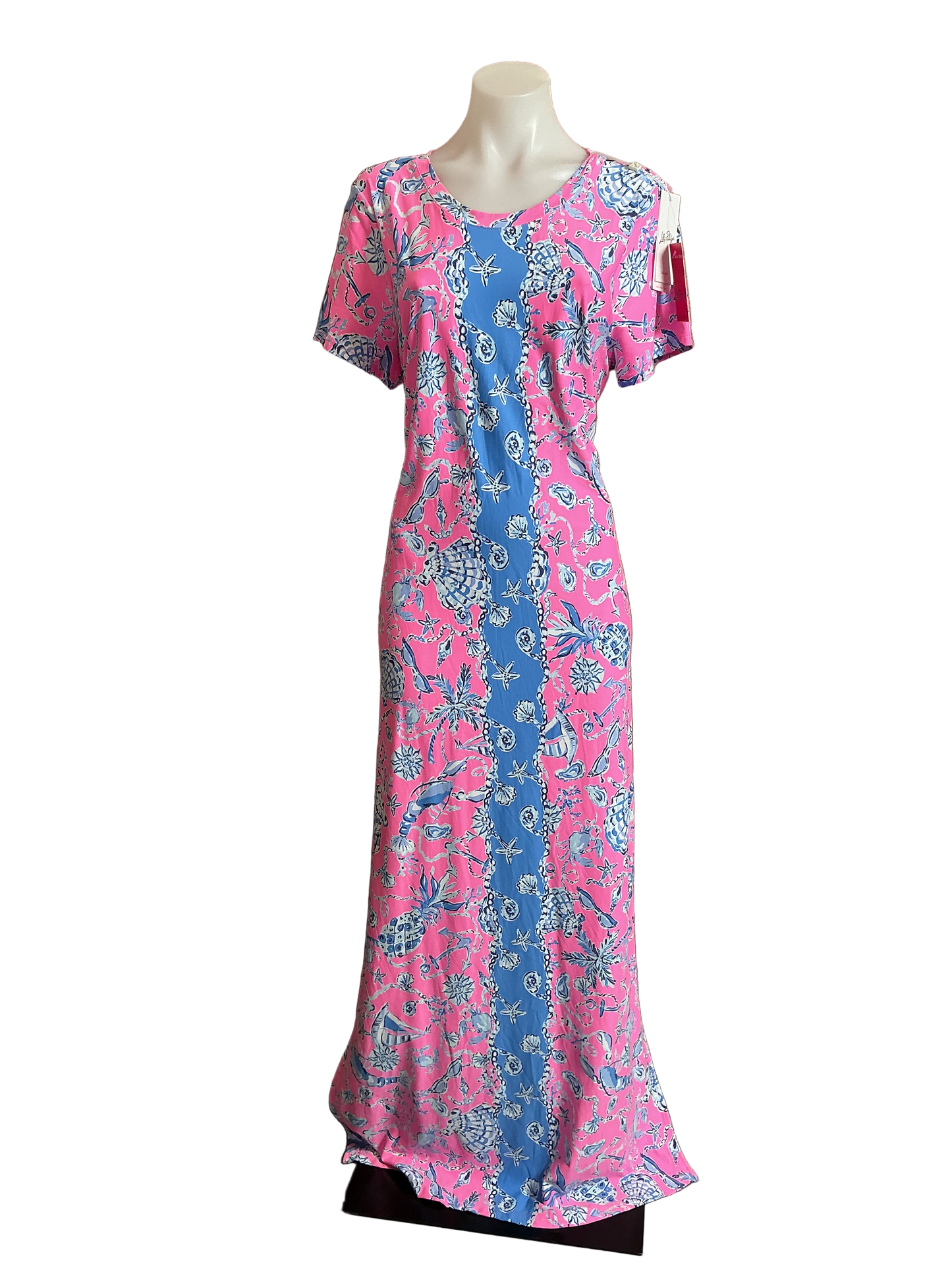 Kaden UPF 50+ Maxi Rousseau Pink Barefoot beachcomber Engineered Chilly Lilly - Size XL