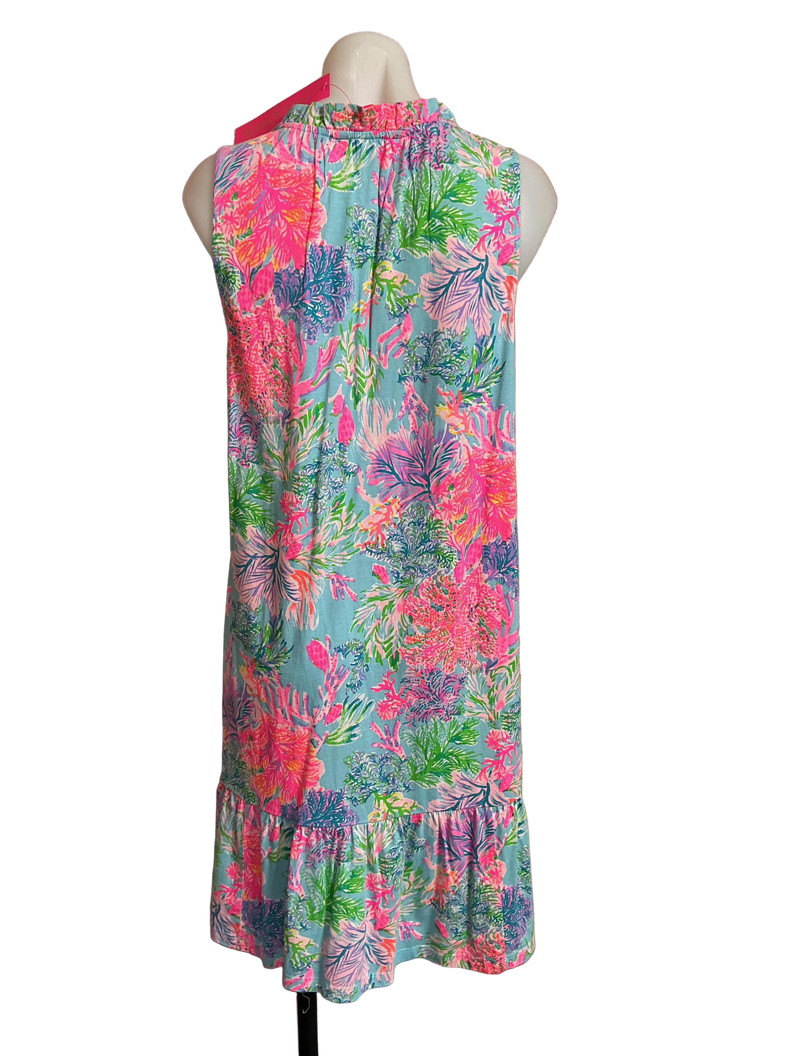 Lilly Pulitzer NWT Malone Dress Celestial Blue Cay To My Heart  - Size M