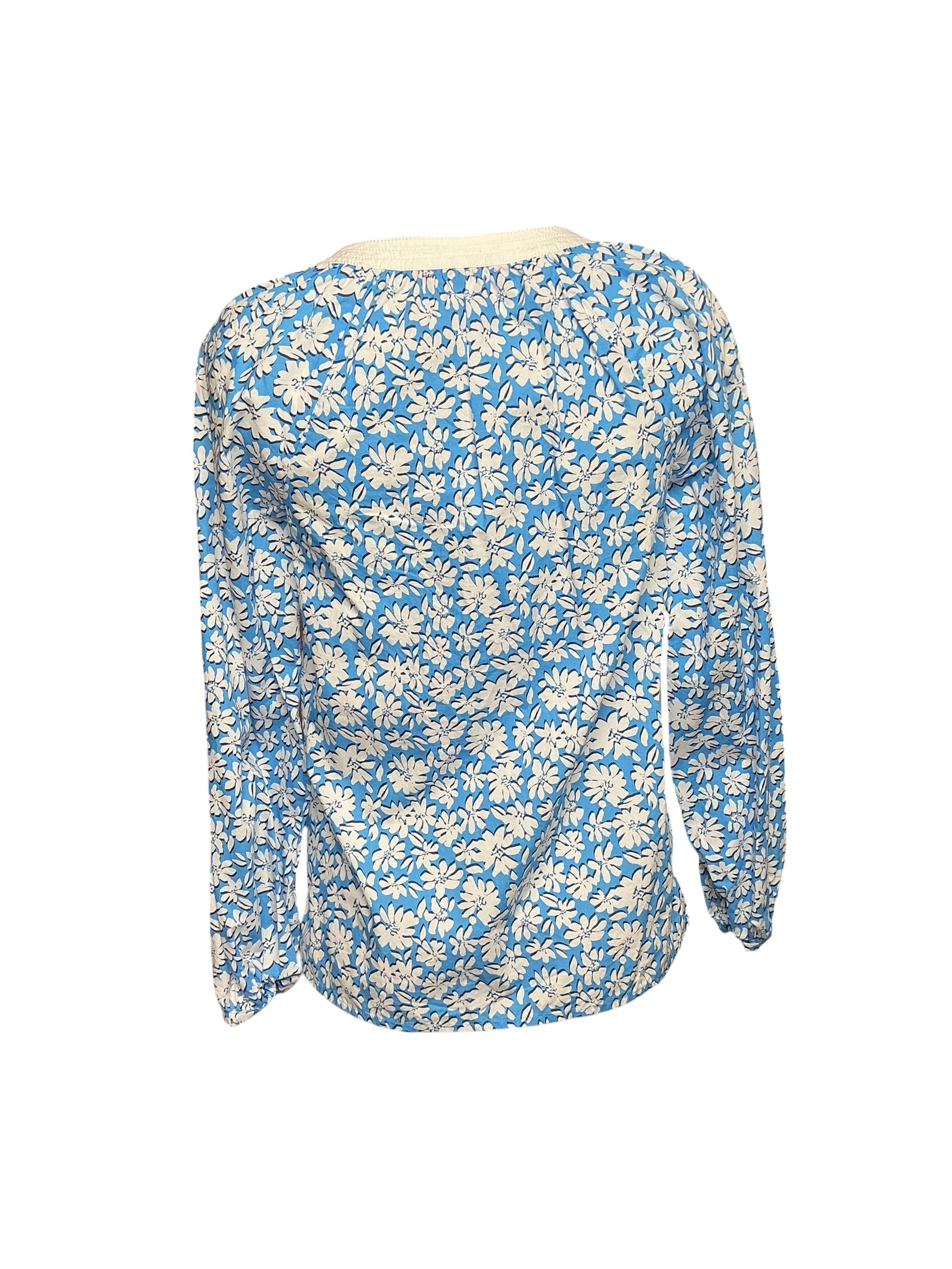 Lilly Pulitzer Camryn Tunic - Lunar Blue Palm Beach Petals - Size XXS