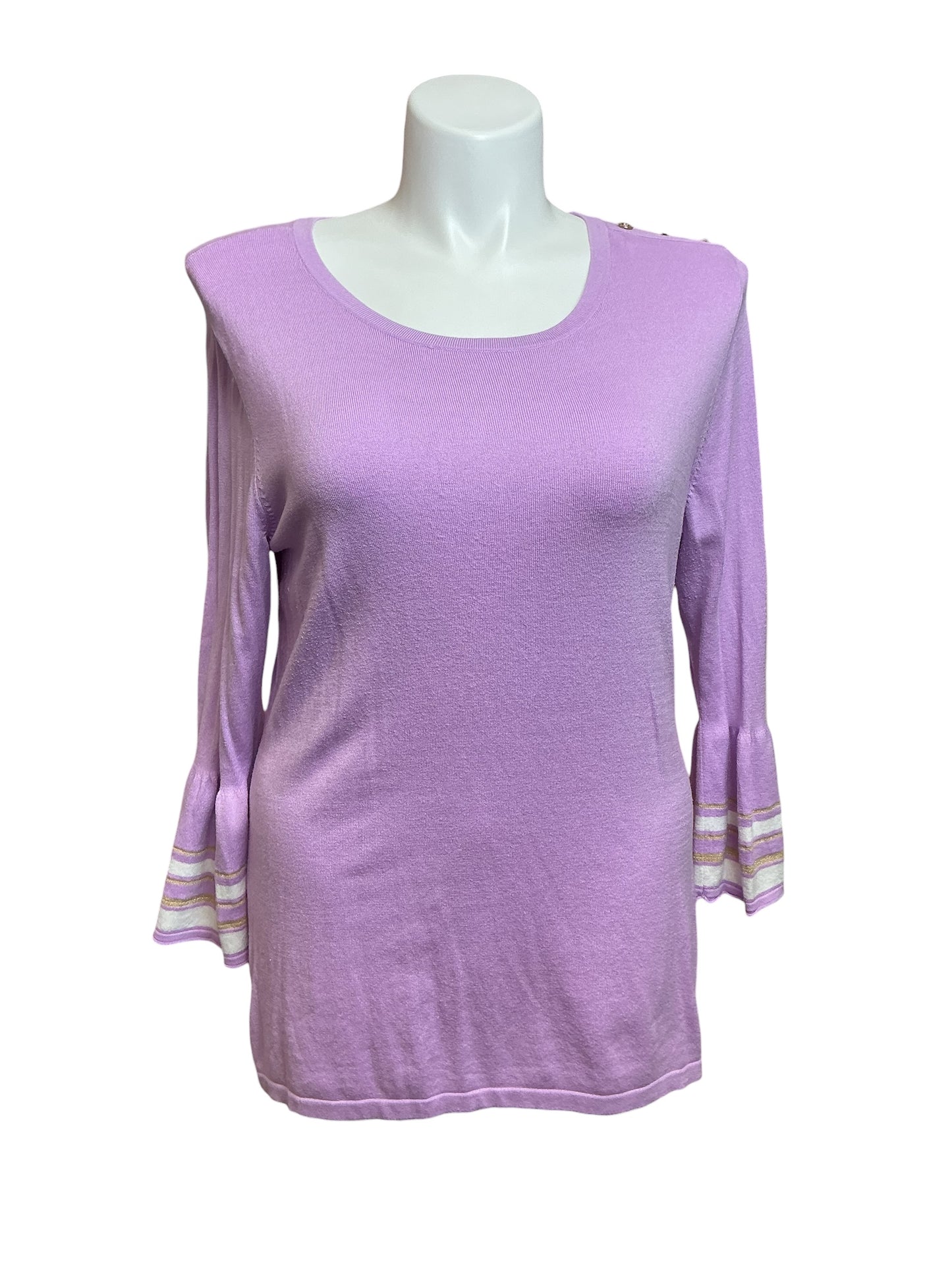Lilly Pulitzer Callee Sweater - Lilac Freesia - Size XL