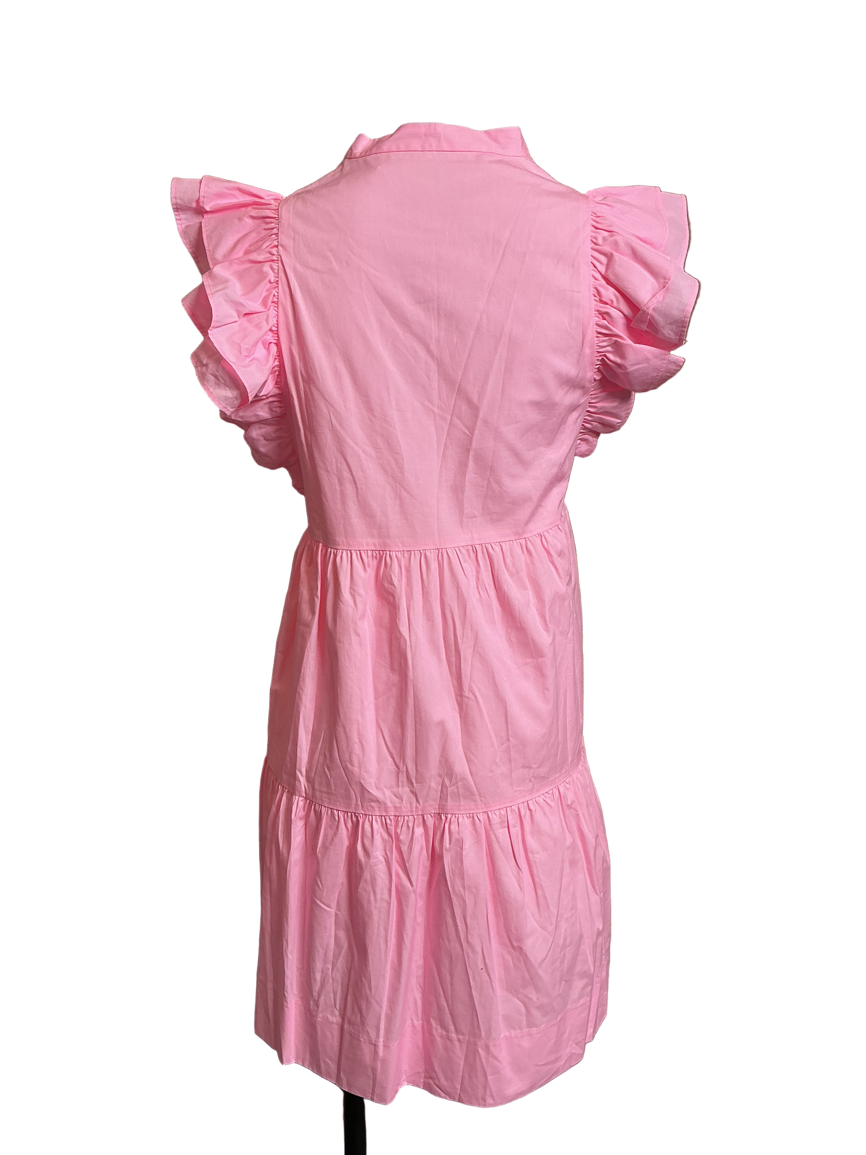 Lilly Pulitzer NWT Aldena Ruffle Sleeve C Conch Shell Pink - Size M