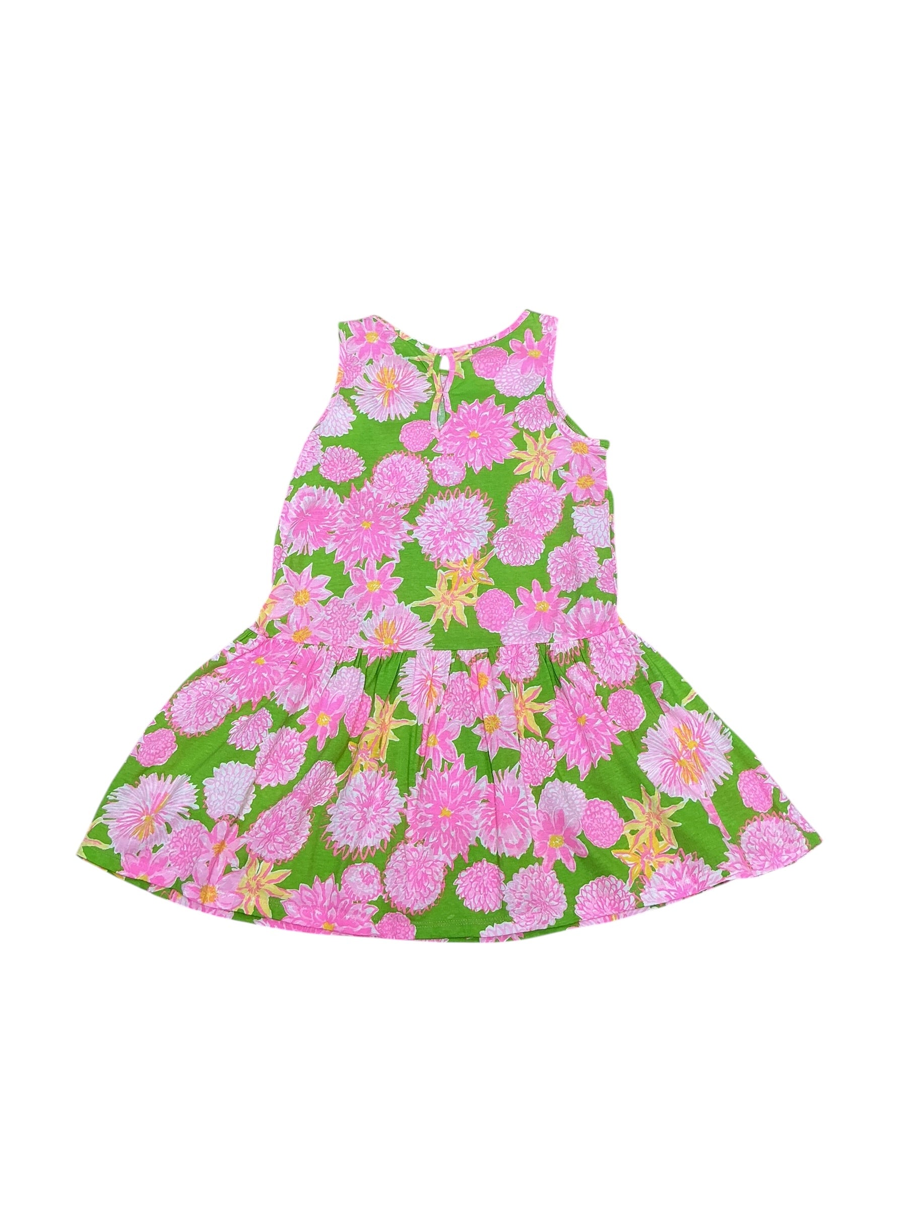 Lilly Pulitzer Girls NWT Mini Dixie Dress Seaside Garden Multi Size M