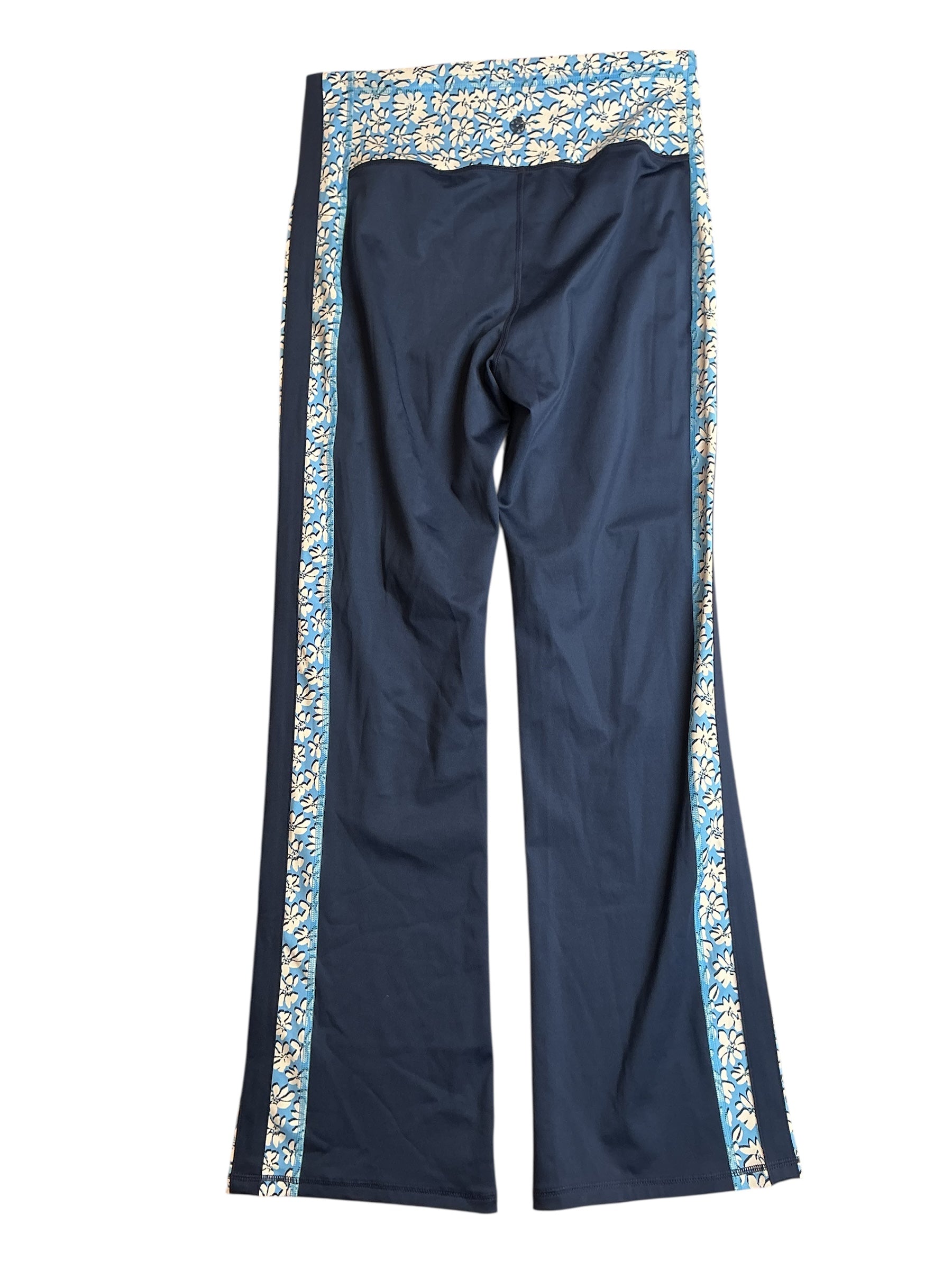 Lilly Pulitzer Carpe Vita Flare Leggings - Low Tide Navy - Size XL