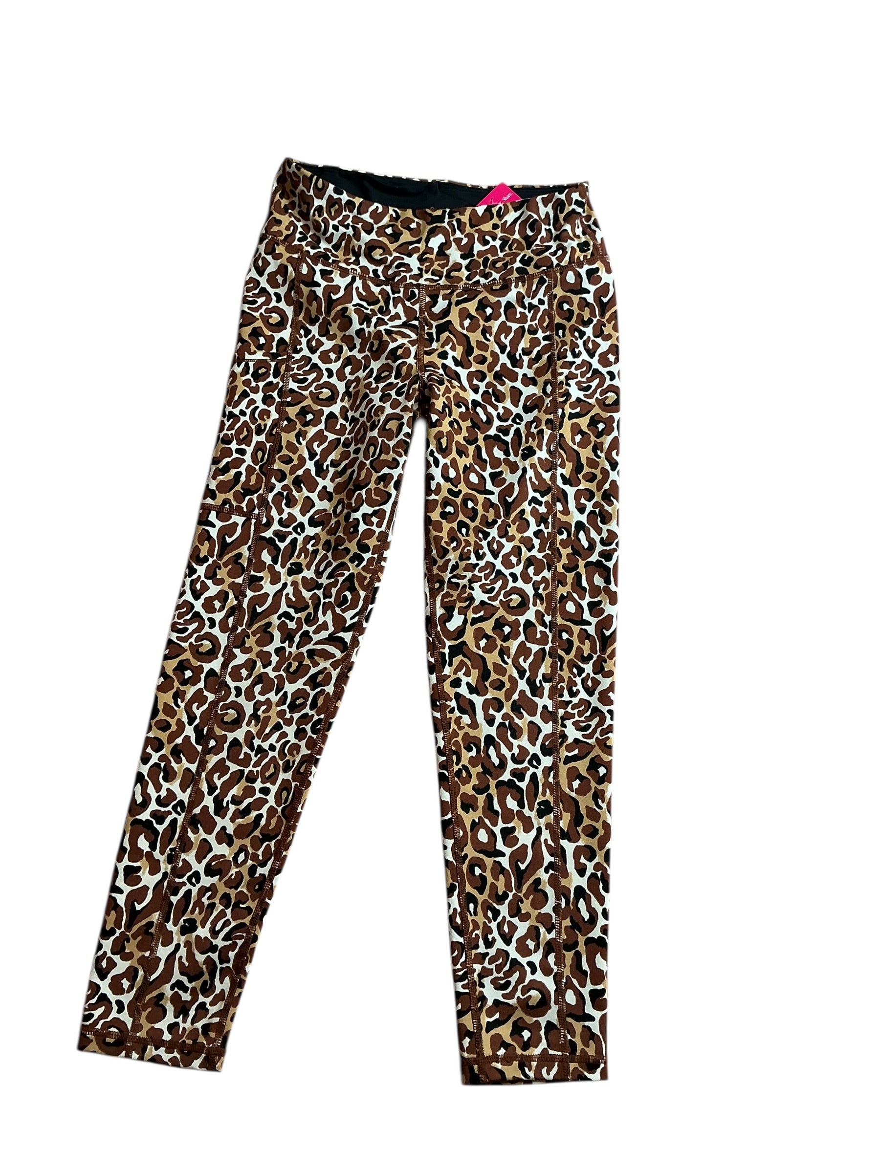Lilly Pulitzer Luxletic Mini Weekender Legging Chocolate Onyx - Size S