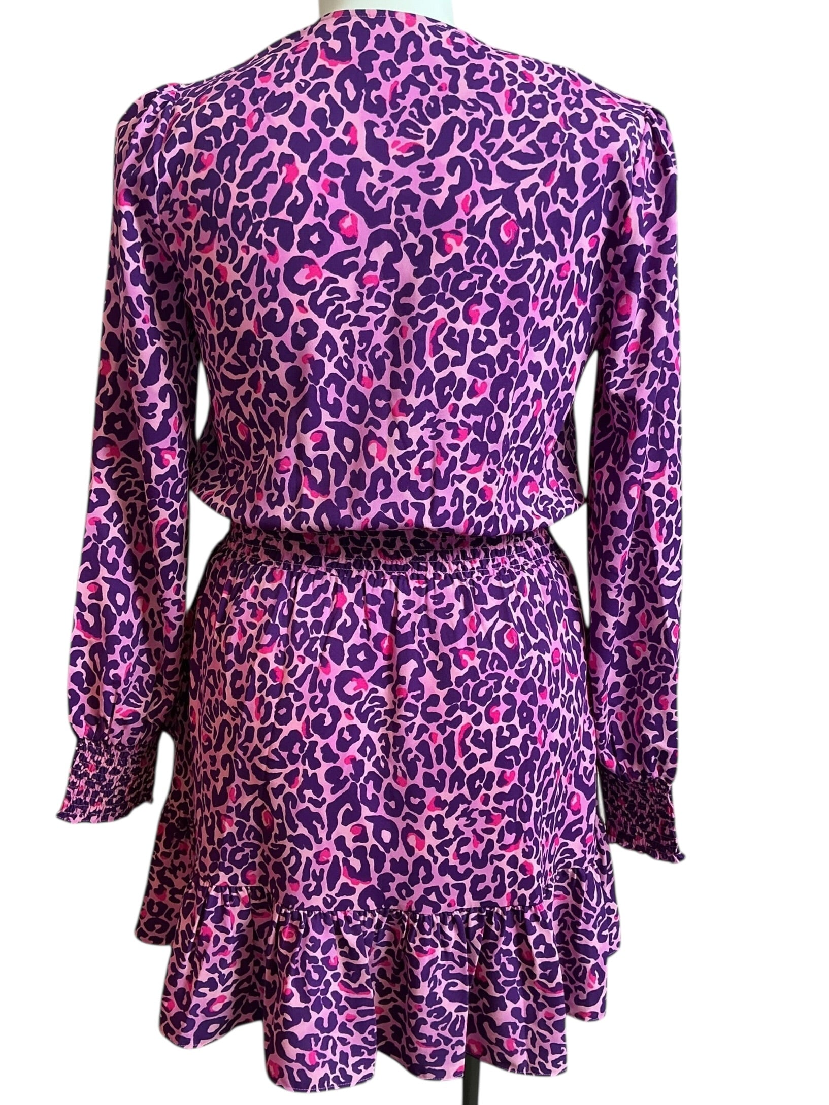 Lilly Pulitzer NWT Cristiana Stretch Dress Purple Berry My Favorite Spot - Size 8