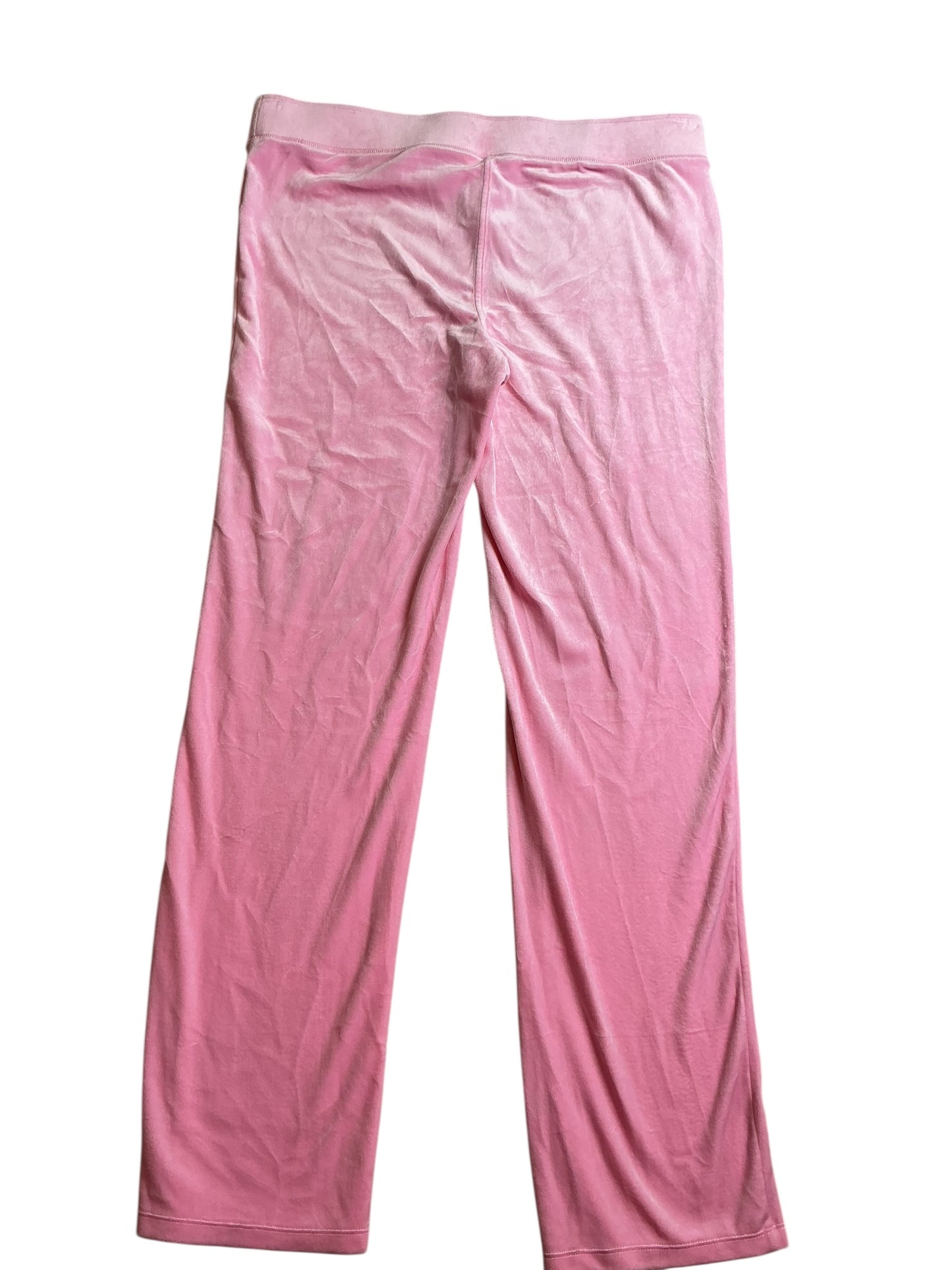 Lilly Pulitzer Velour Track Pink Pants- Size XL