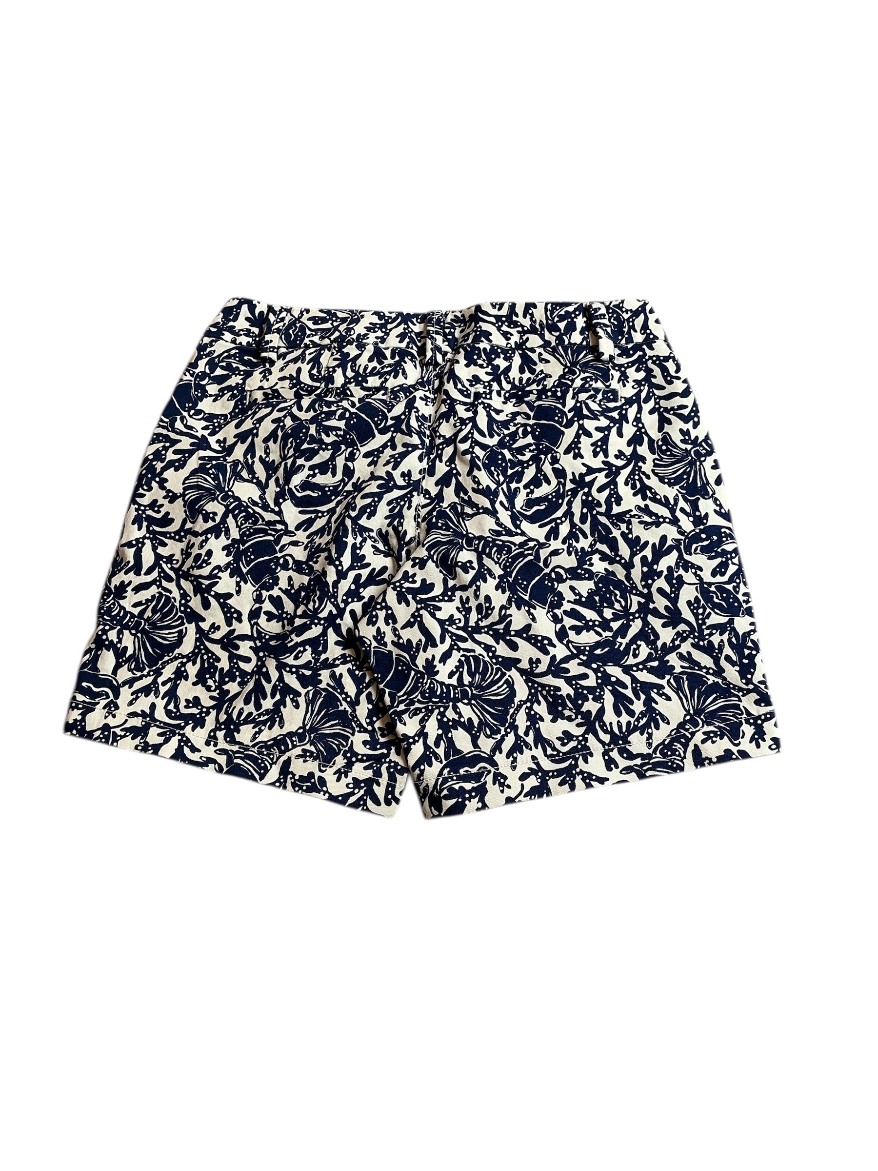 Lilly Pulitzer Jayne Stretch Short Oyster Bay  Blue - Size 2