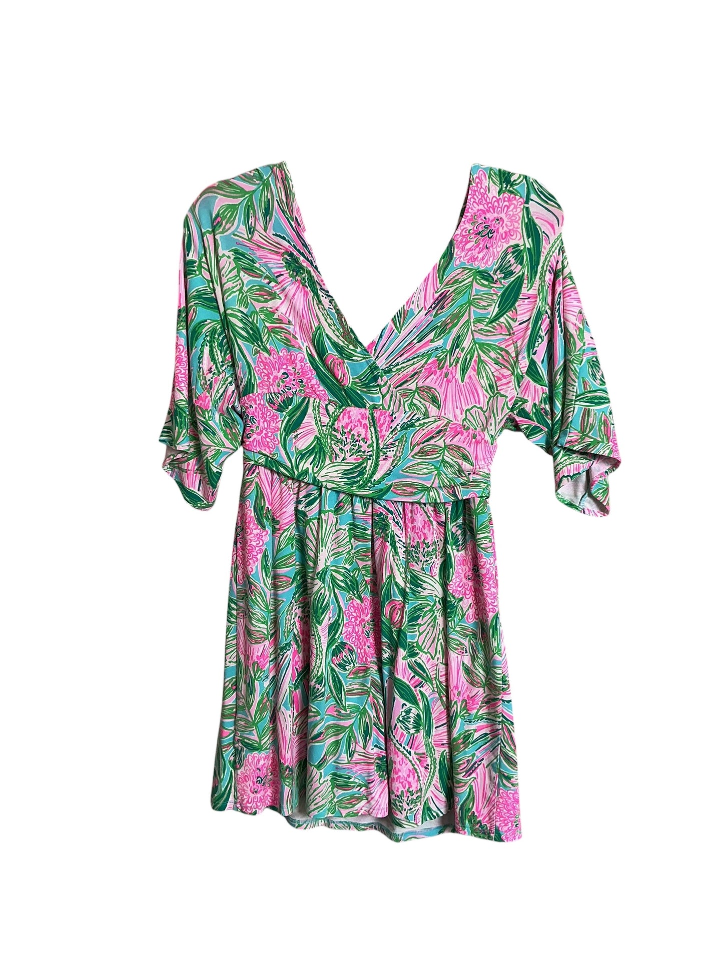 Lilly Pulitzer Parigi Skort Romper - Blue Horizon Coming In Hot - Size S
