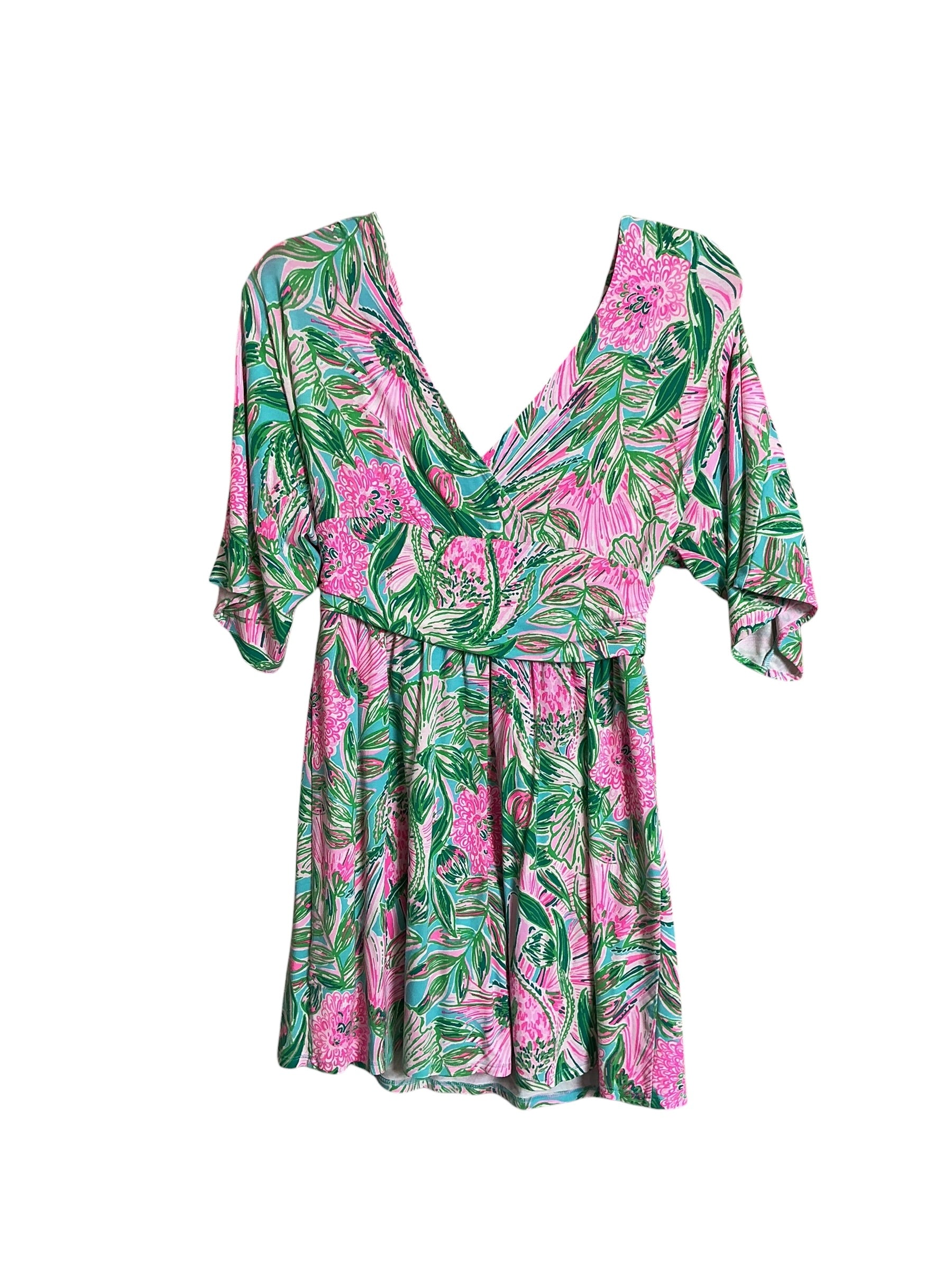 Lilly Pulitzer Parigi Skort Romper - Blue Horizon Coming In Hot - Size S