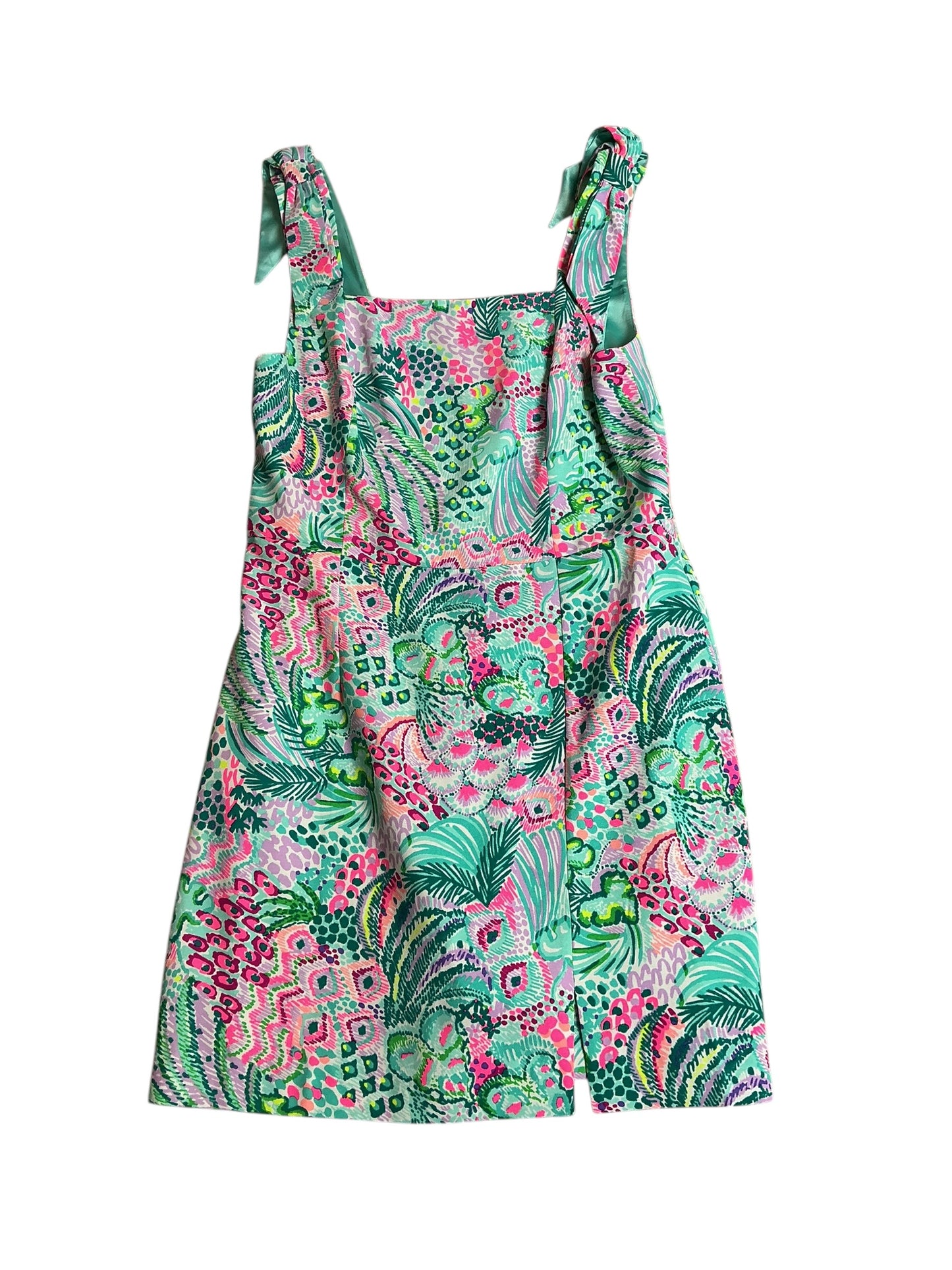 Lilly Pulitzer Linnae Romper Multi Banana Split - Size 6