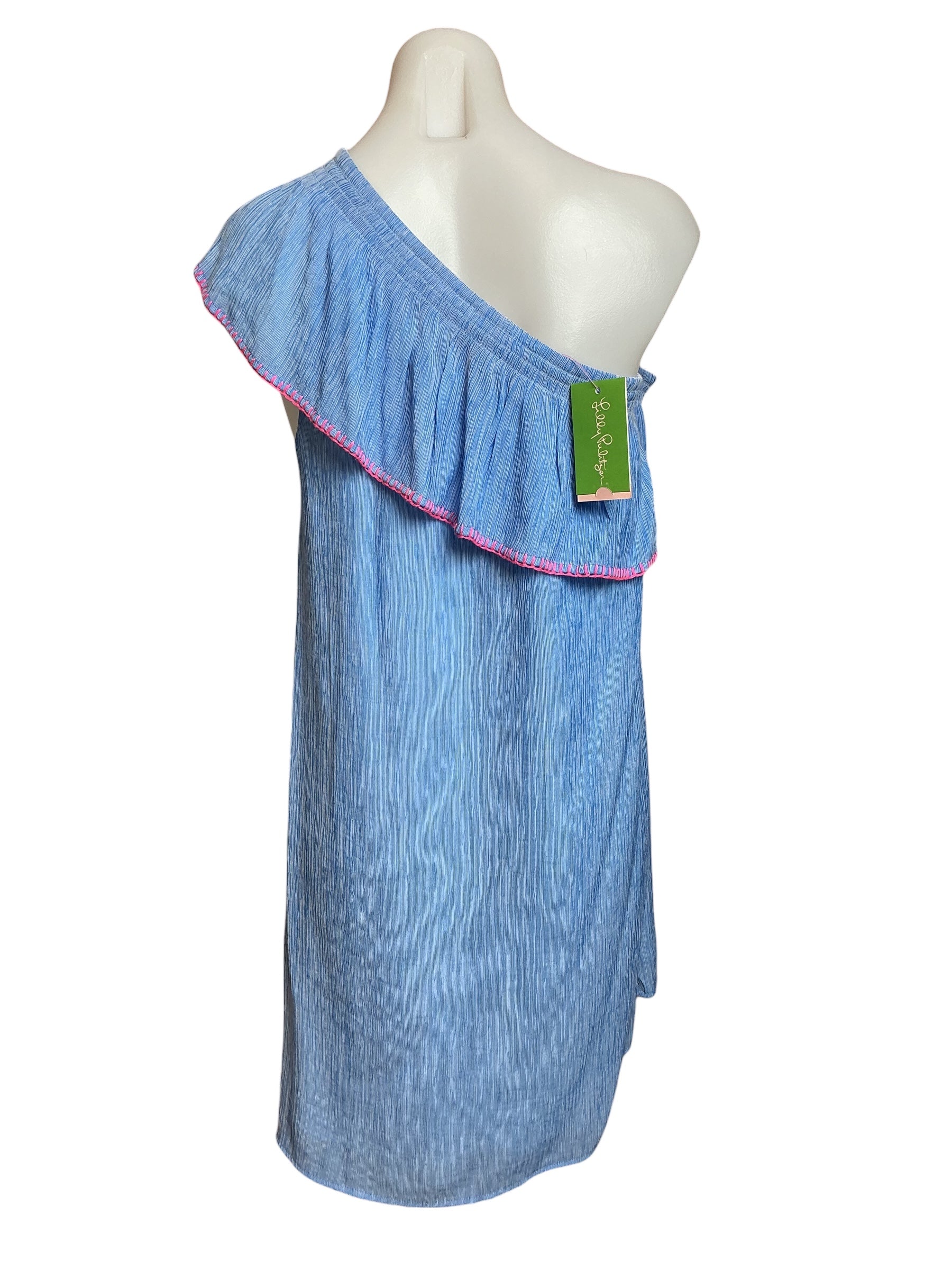 Lilly Pulitzer NWT Emmeline Dress Summer Seersucker - Size XL