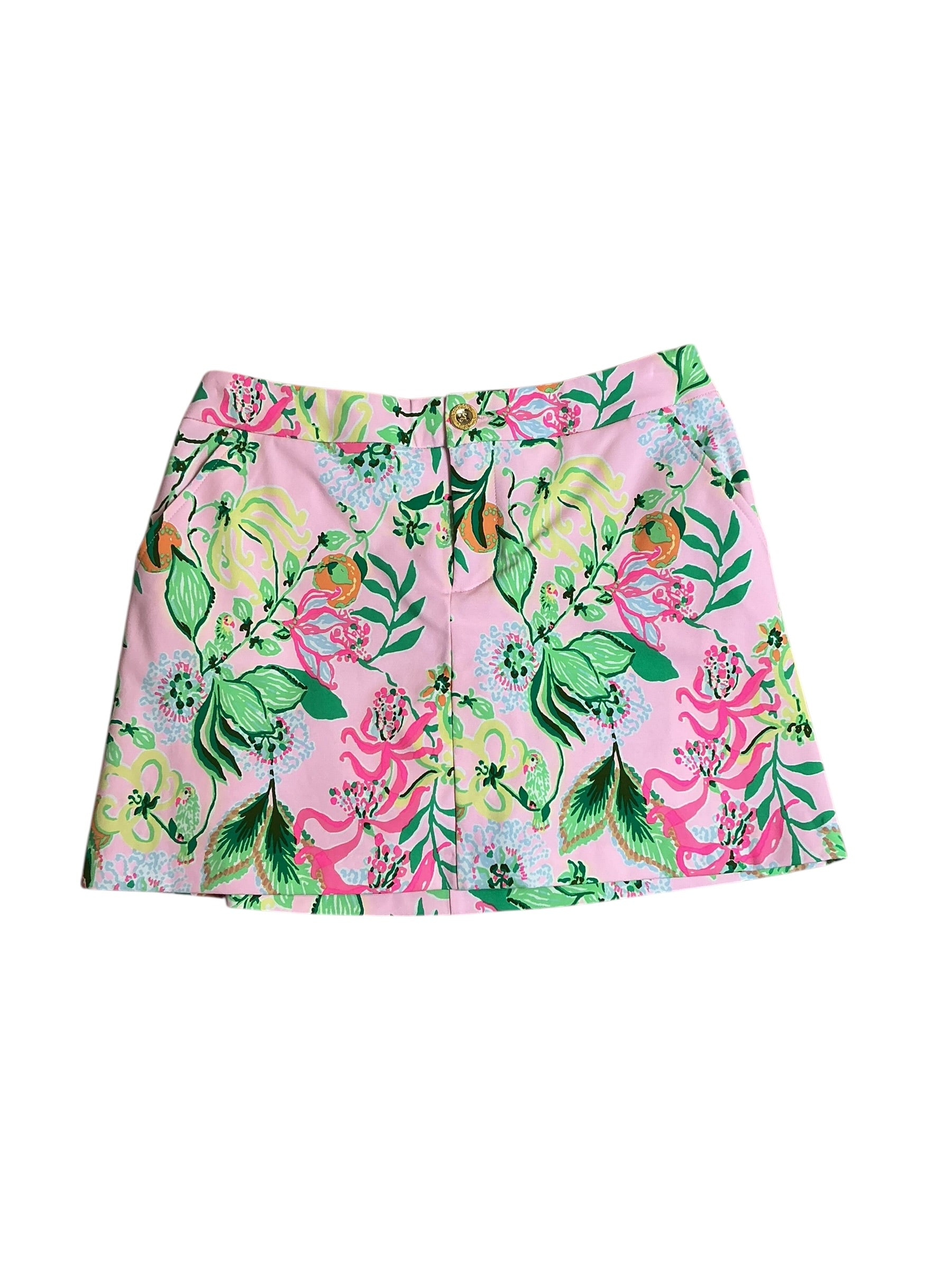 Lilly Pulitzer NWT Colette Knit Skort Multi Via Amore Spritzer - Size 2