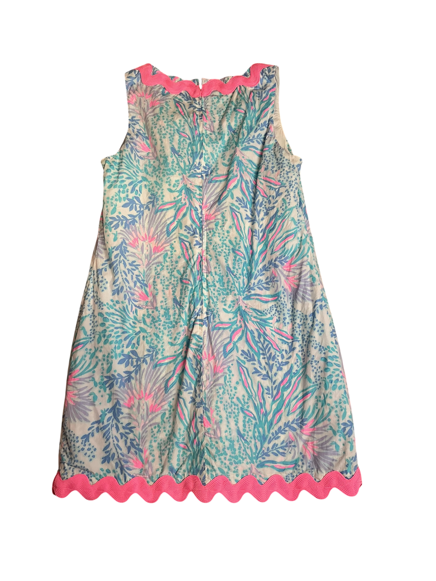 Lilly Pulitzer Romey Shift Romper in the Multi Via Del Mar - Size 6