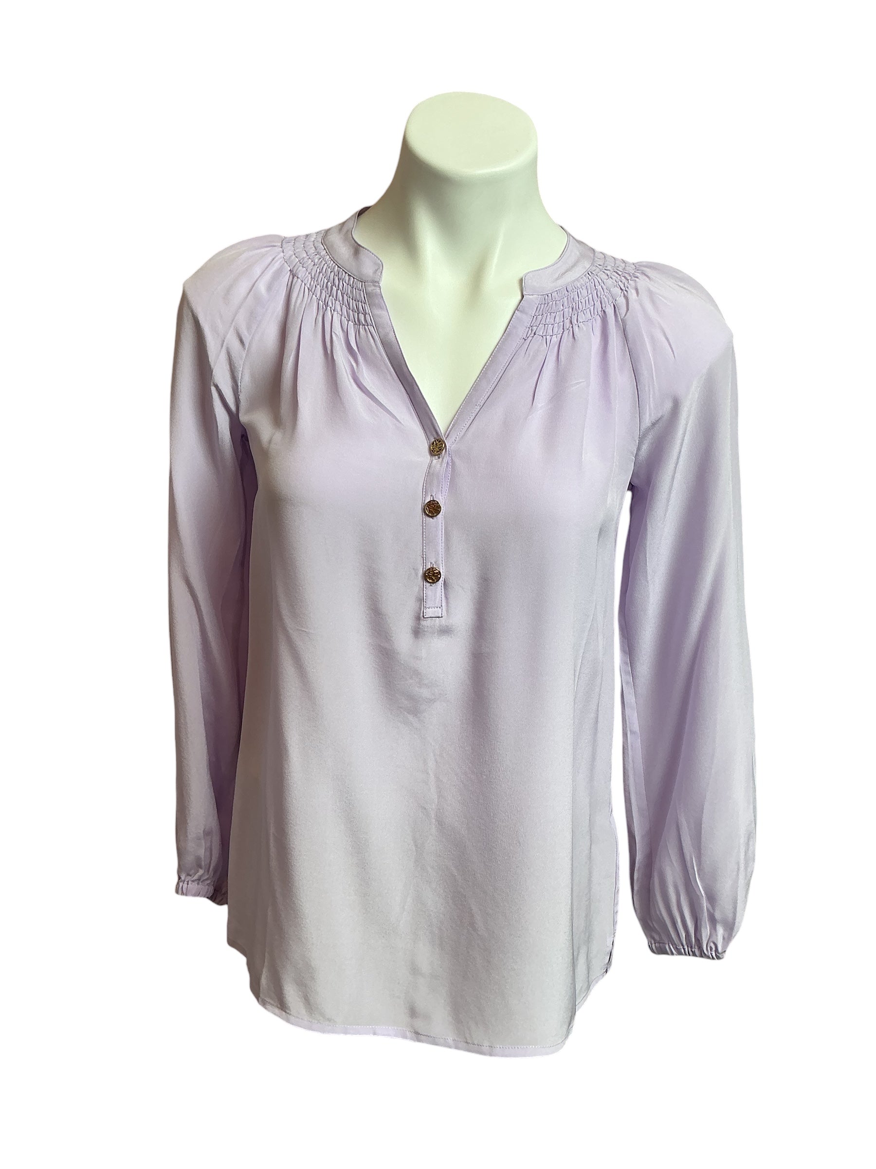 Lilly Pulitzer NWT Elsa Top Light Lilac Verbena - Size XXS