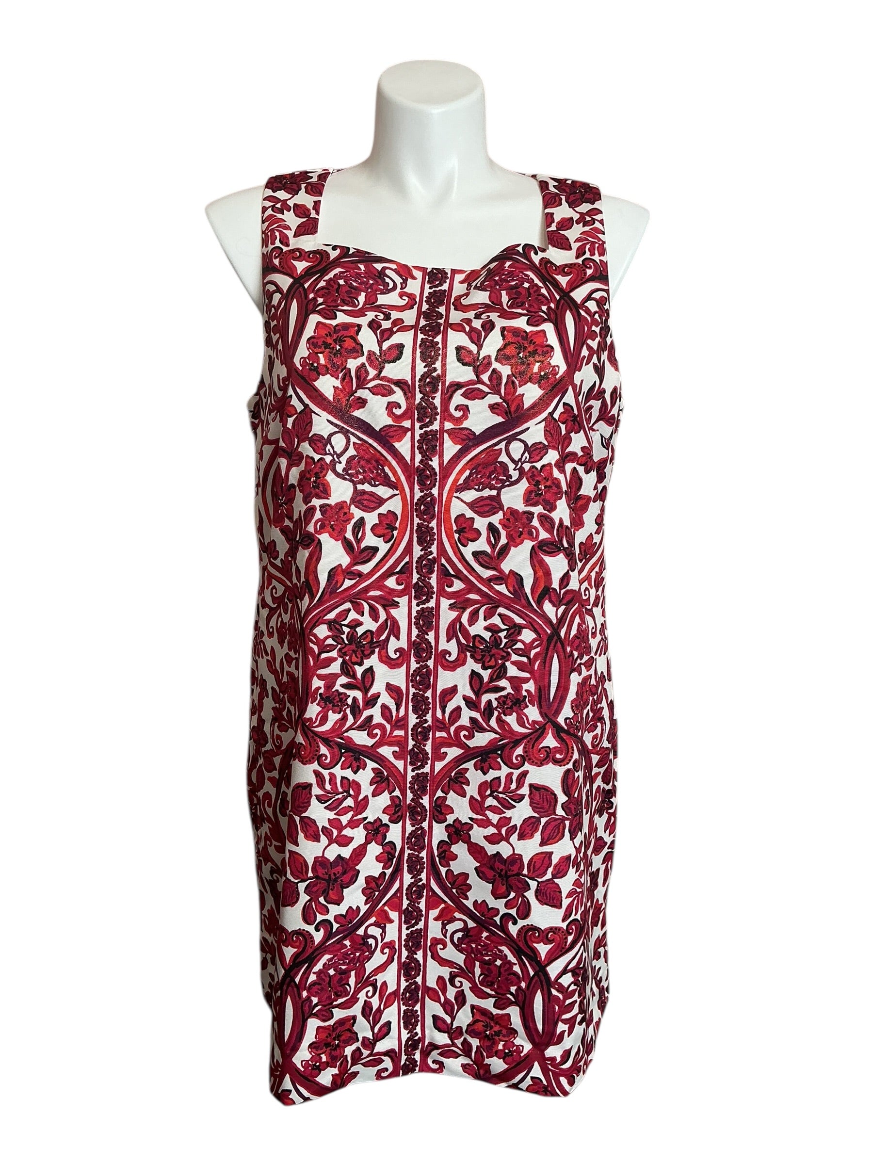 Lilly Pulitzer Ella Shift dress Coconut Slice of Paradise Engineered Woven - Size 16