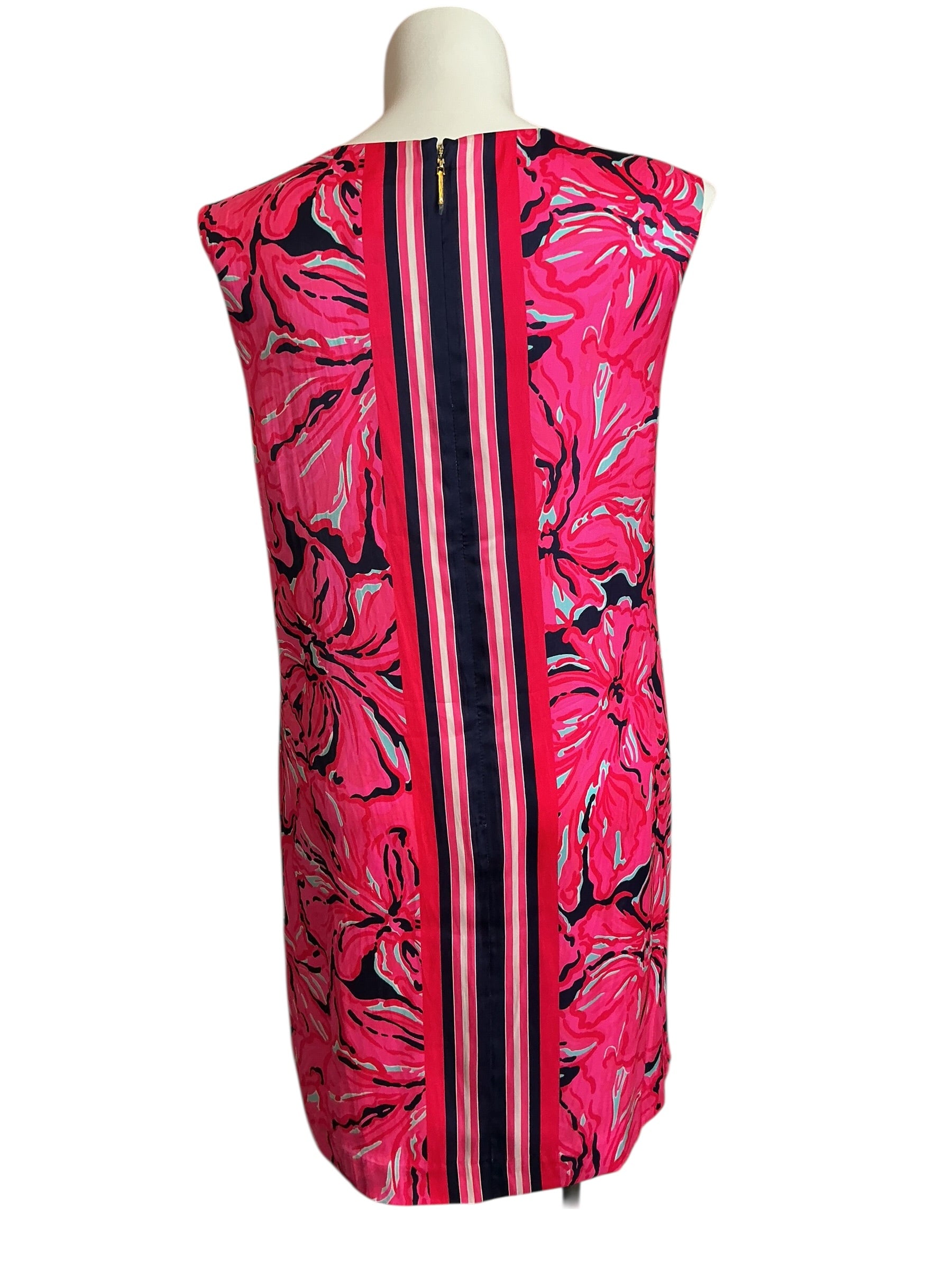 Lilly Pulitzer NWT Iona Shift Bright Navy Flirty Engineered Iona Shift Dress - Size XL