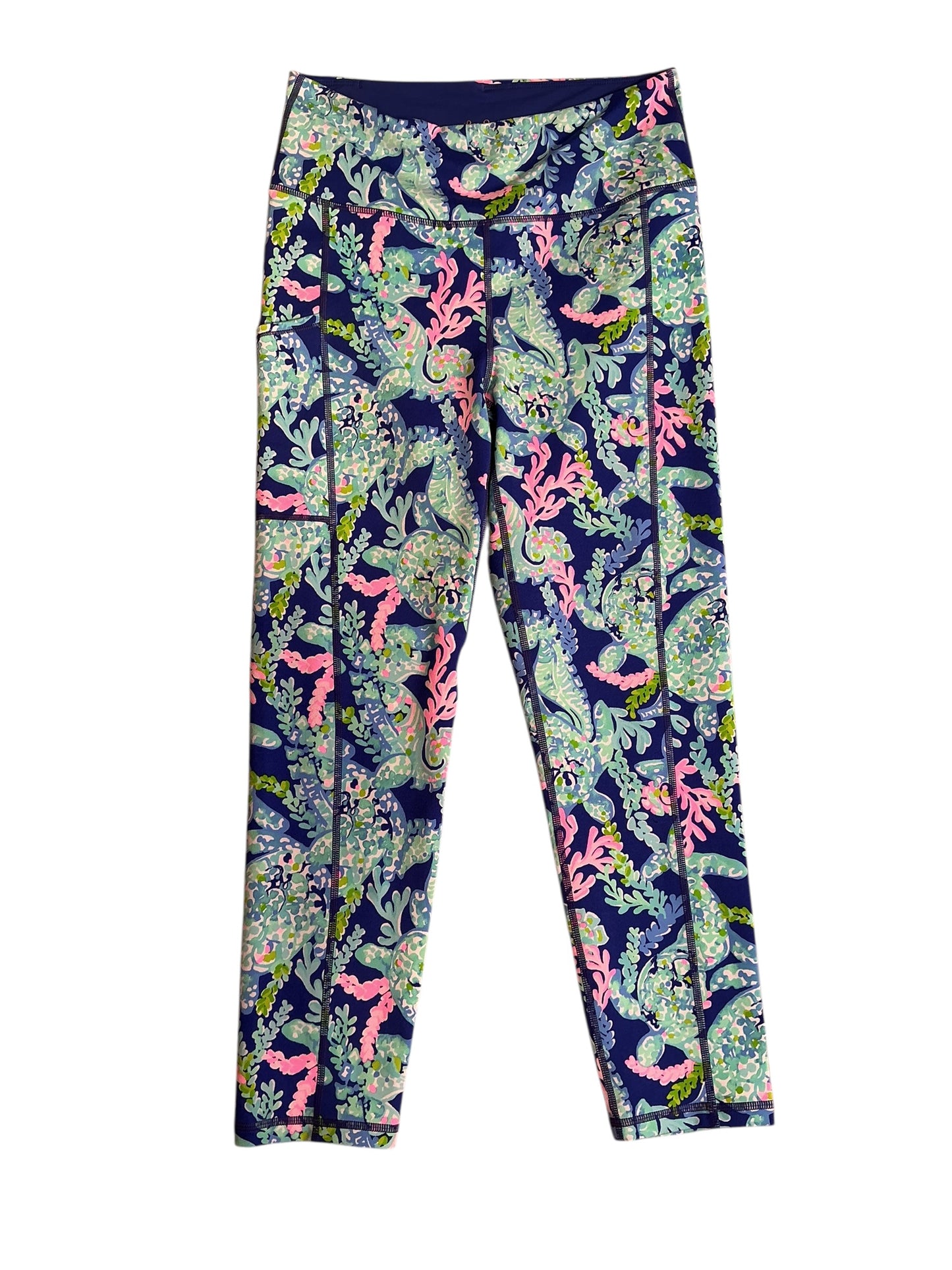 Lilly Pulitzer Weekender High Rise - Corsica Blue Turtle Villa - Size M