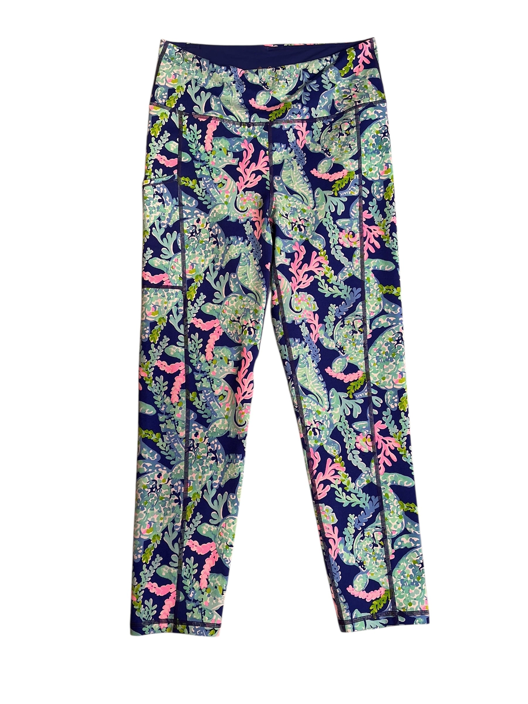 Lilly Pulitzer Weekender High Rise - Corsica Blue Turtle Villa - Size M