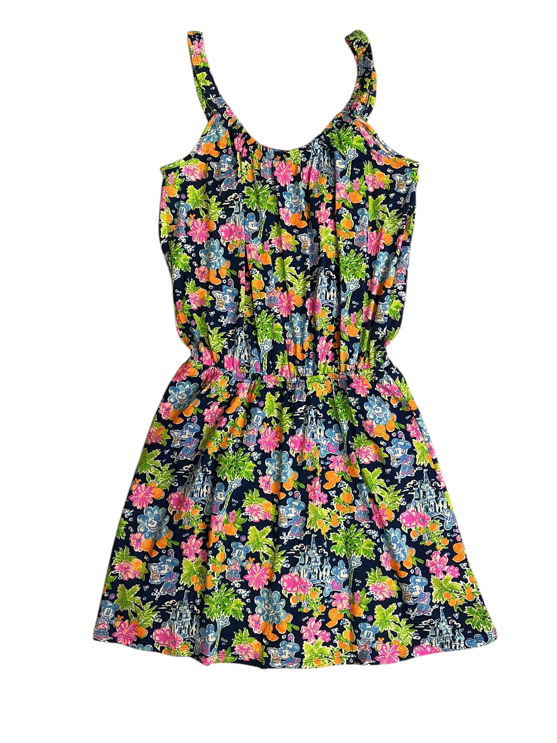 Lilly Pulitzer NWT Loro Romper - Aegean Navy Lilly Loves Disney - Size S