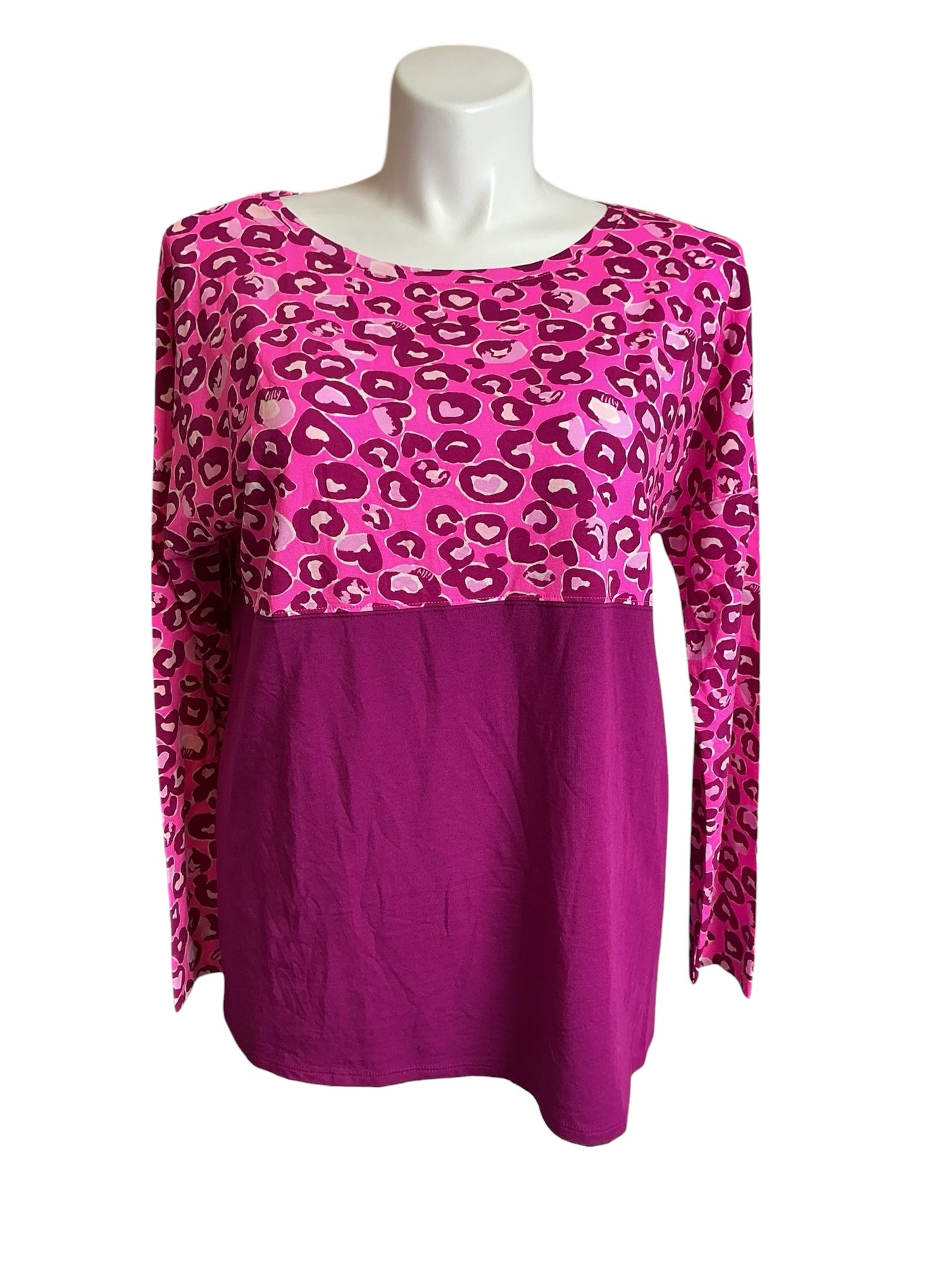 Lilly Pulitzer NWT Finn Top Mandevilla Don’t Be A Cheetah - Size XL