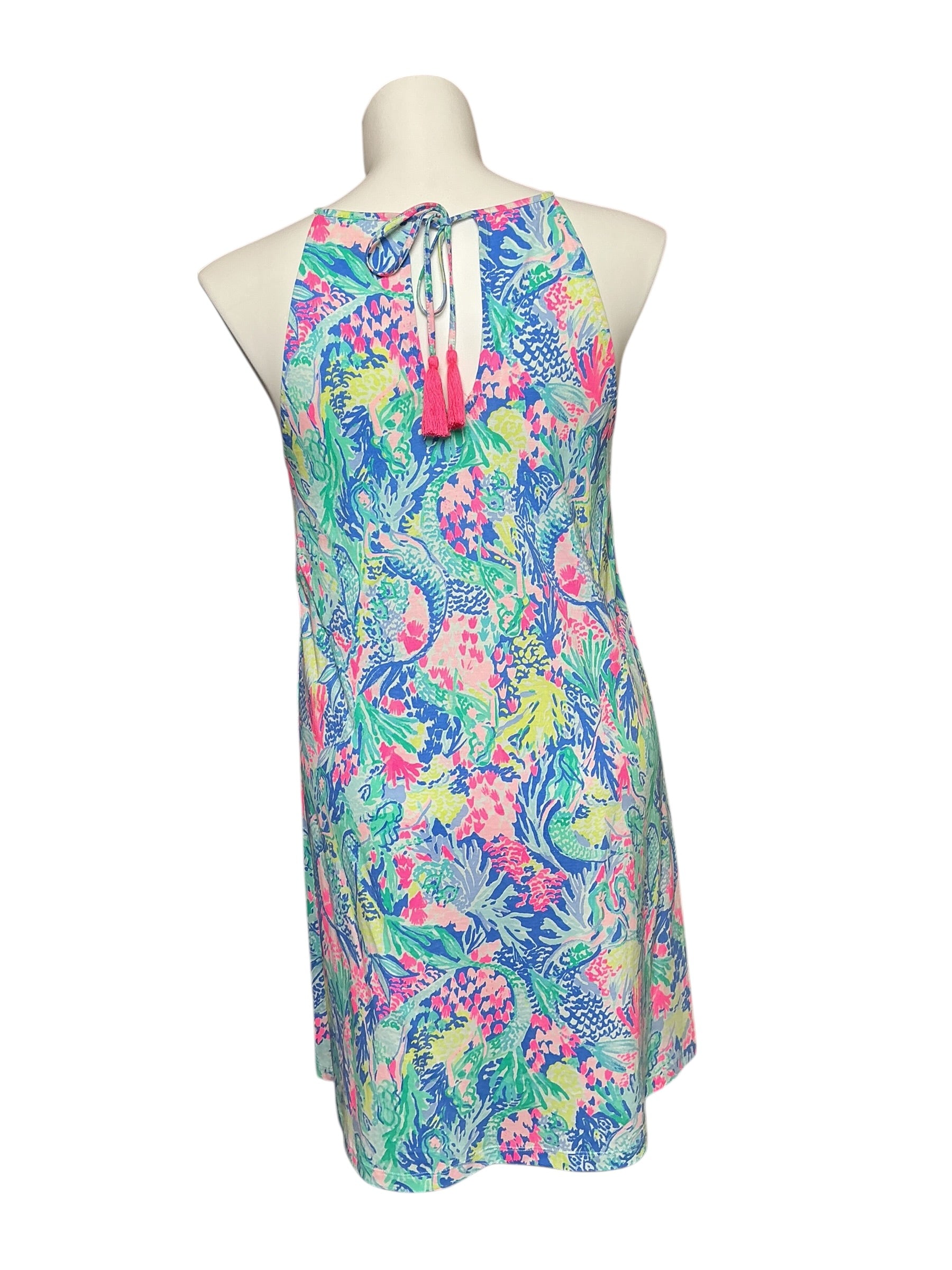 Lilly Pulitzer NWT Margot Dress - Multi Mermaids Cove - Size XL