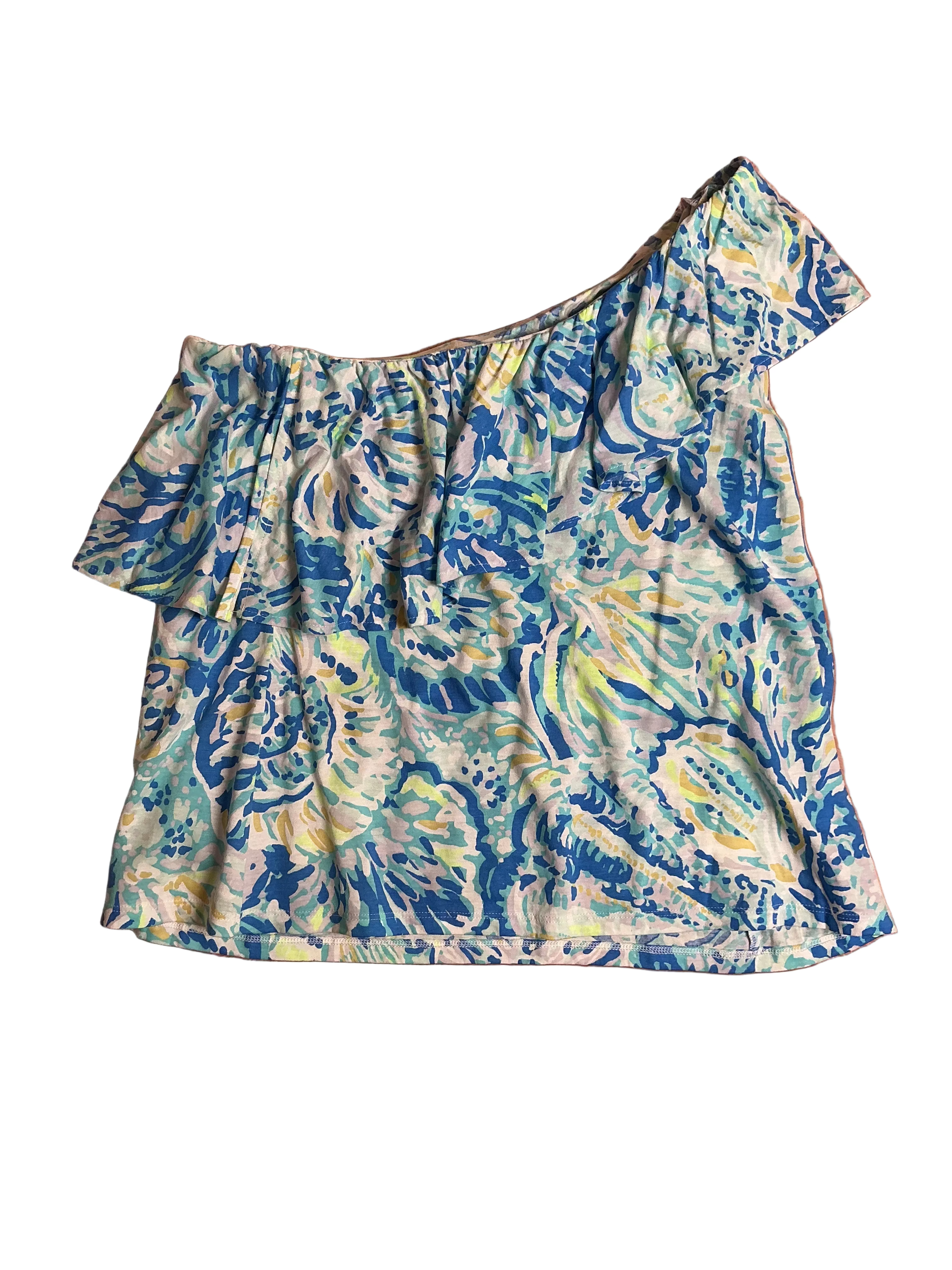 Lilly Pulitzer NWT Matteo Top - Bennet Blue Salty Seas - Size XL