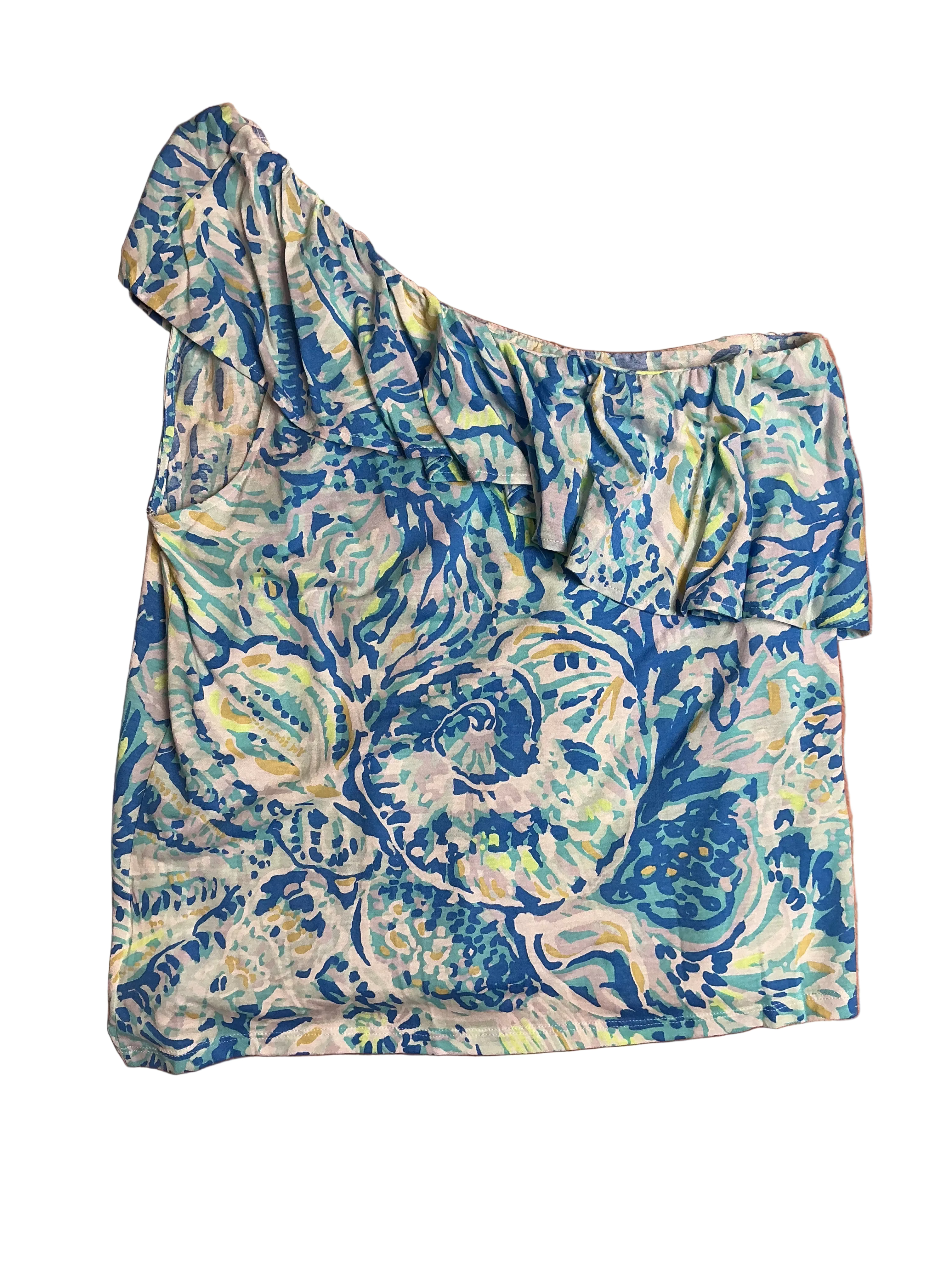 Lilly Pulitzer NWT Matteo Top - Bennet Blue Salty Seas - Size XL