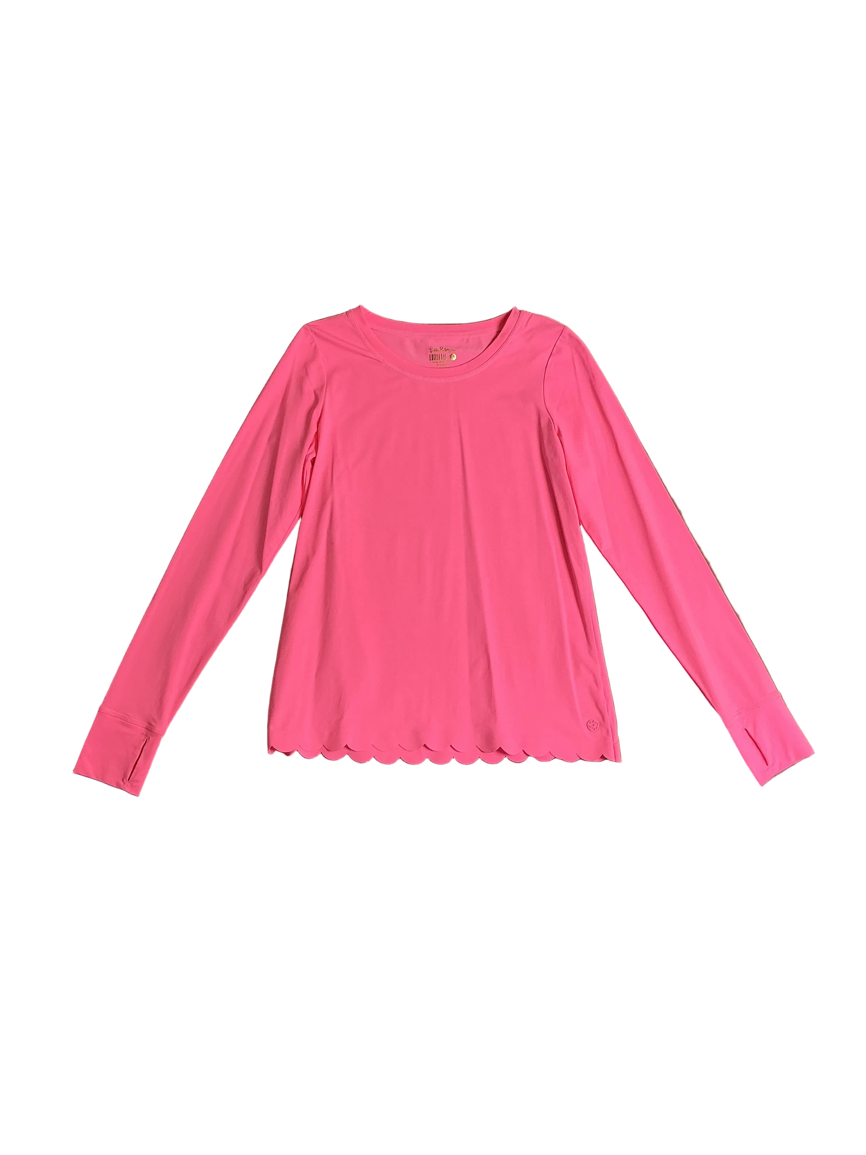 Lilly Pulitzer Renay Scallop Sunguard - Lilly’s Coral - Size M