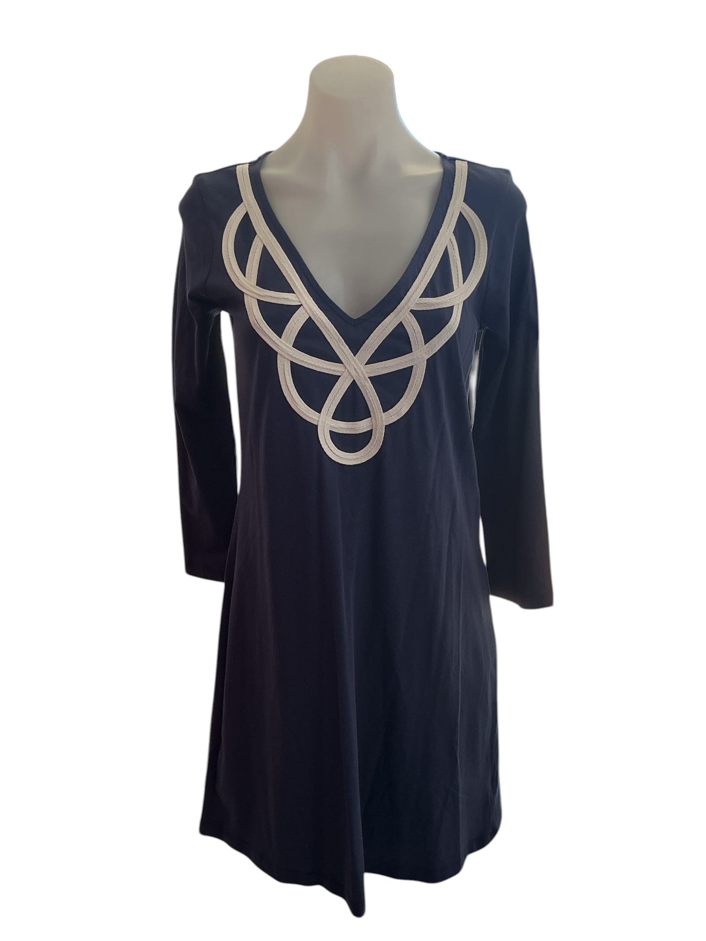Lilly Pulitzer Blaire Dress - True Navy - Size S