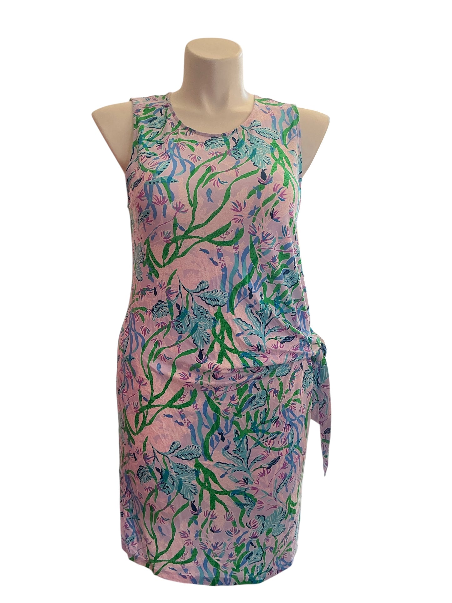 Lilly Pulitzer Bryson Sleeveless Dress - Multi Seascret Escape - Size XL