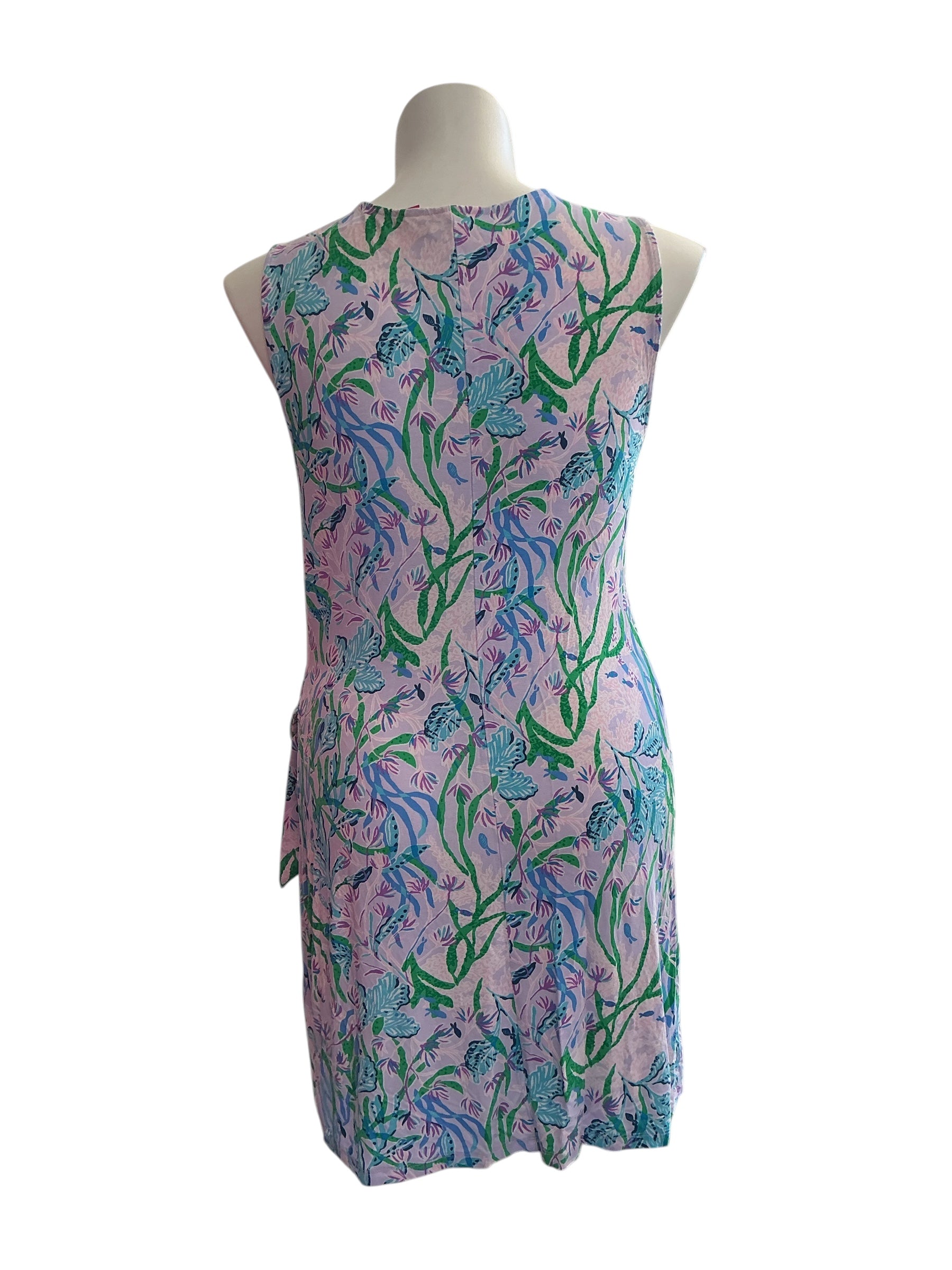 Lilly Pulitzer Bryson Sleeveless Dress - Multi Seascret Escape - Size XL