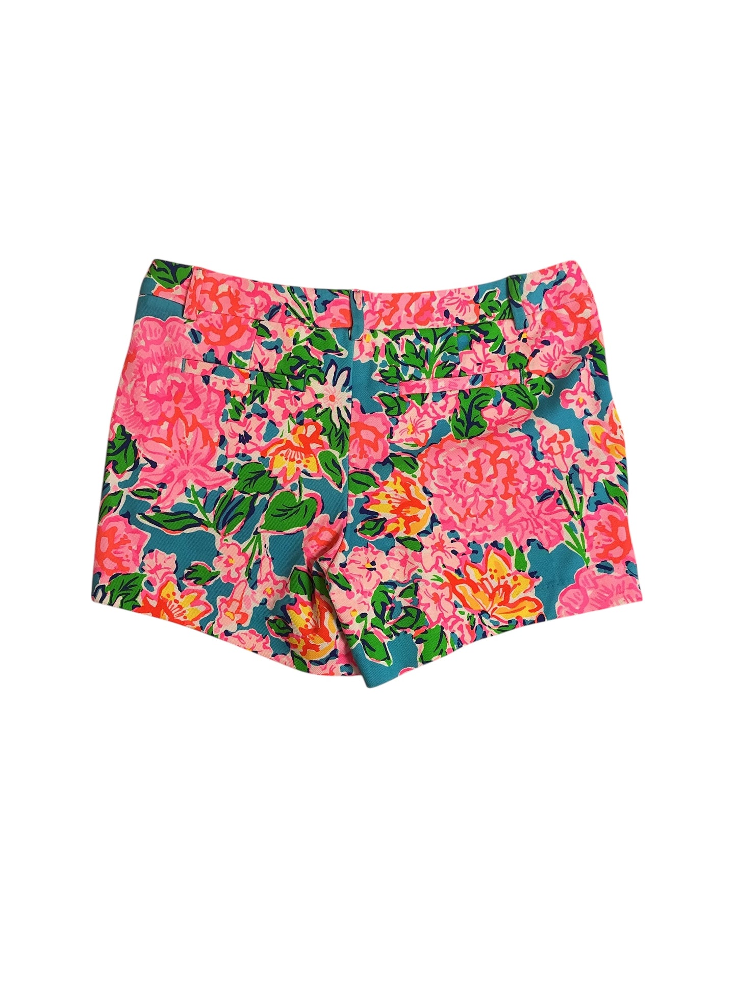 Lilly Pulitzer Callahan Knit Short - Multi Rose To The Occasion - Size 10