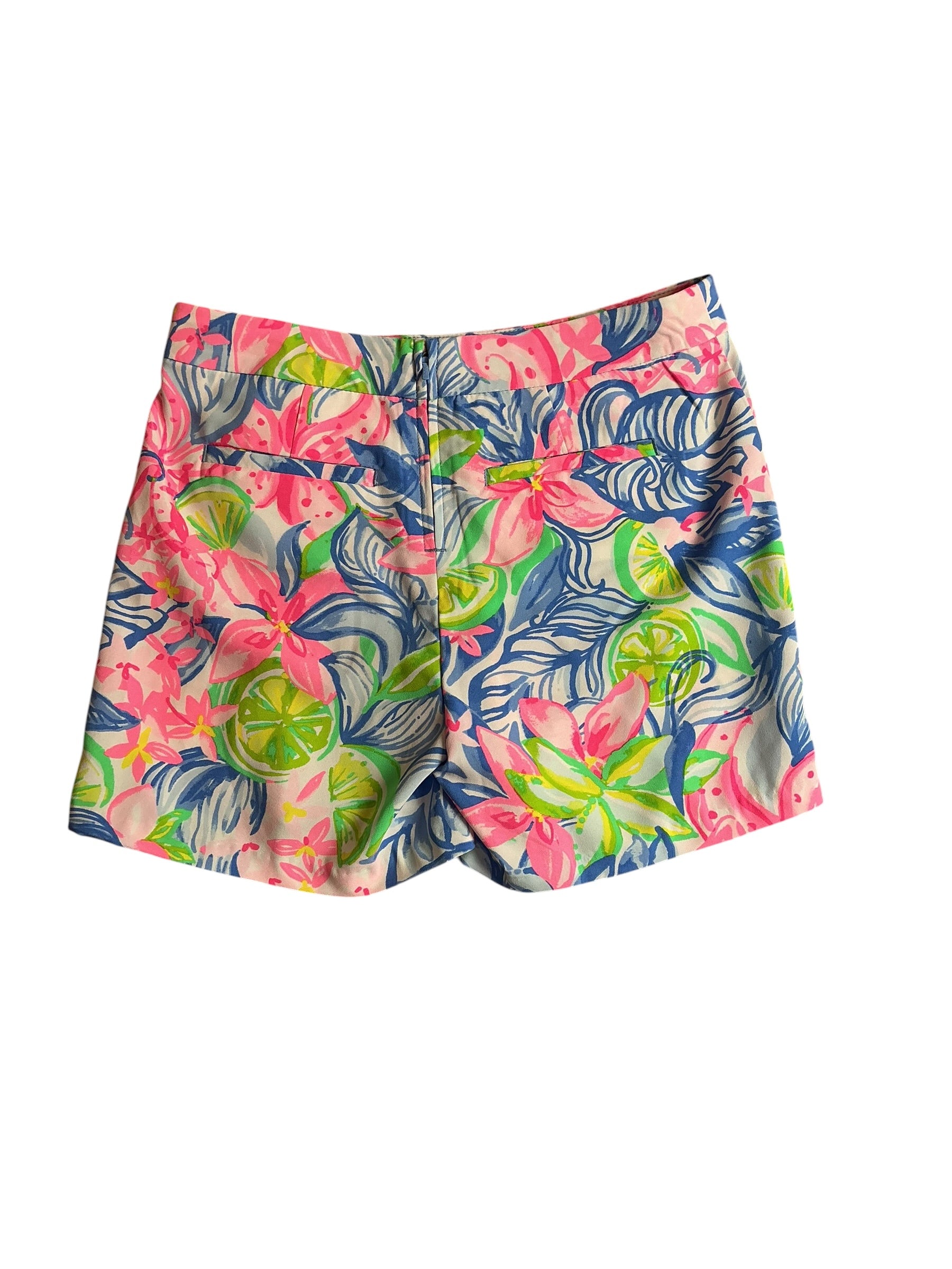 Lilly Pulitzer NWT Ariana Stretch Shorts Havana Cocktail - Size O
