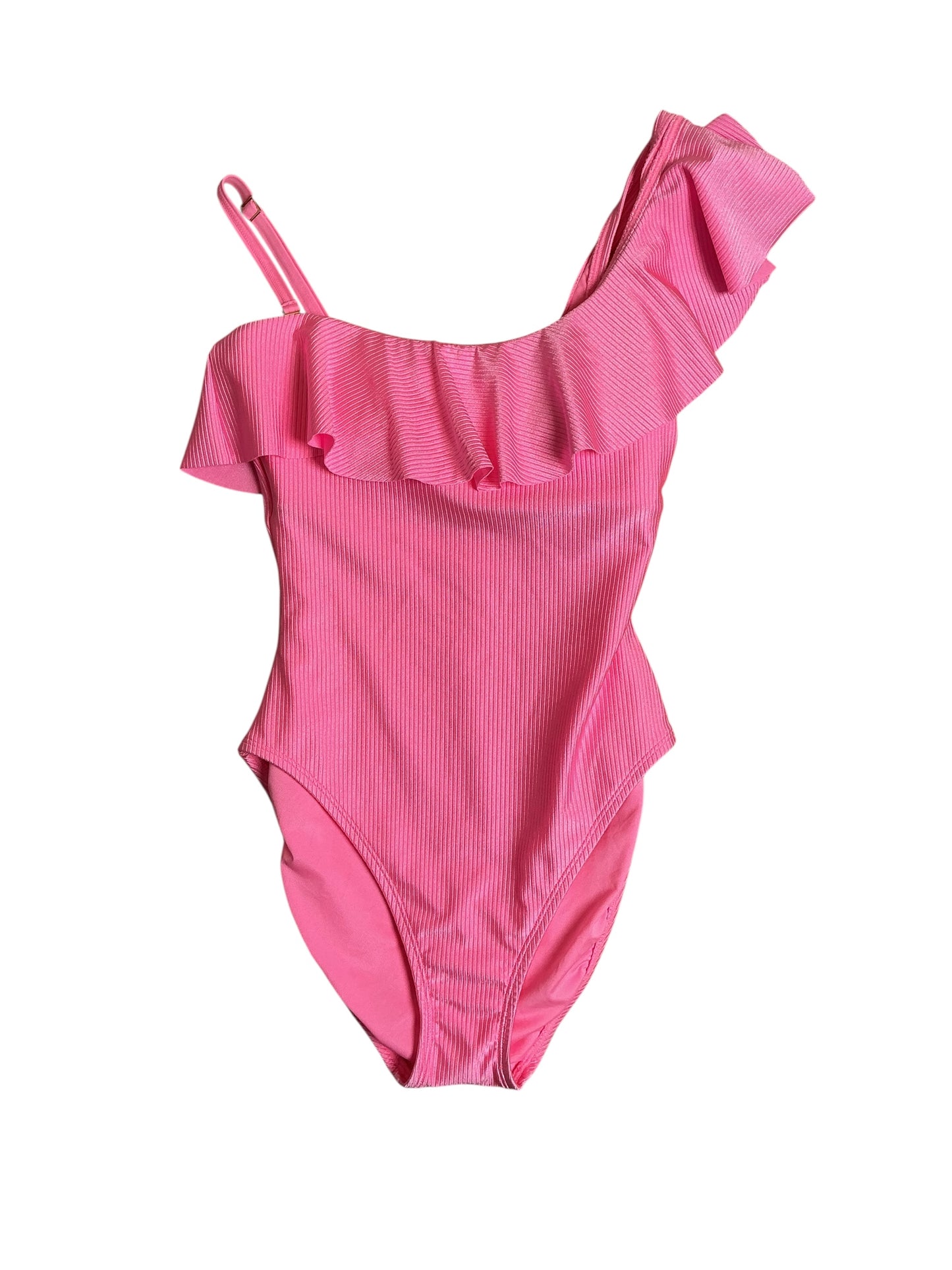 Lilly Pulitzer NWT Caelum Ruffle One Piece Swimsuit - Rousseau Pink - Size 6