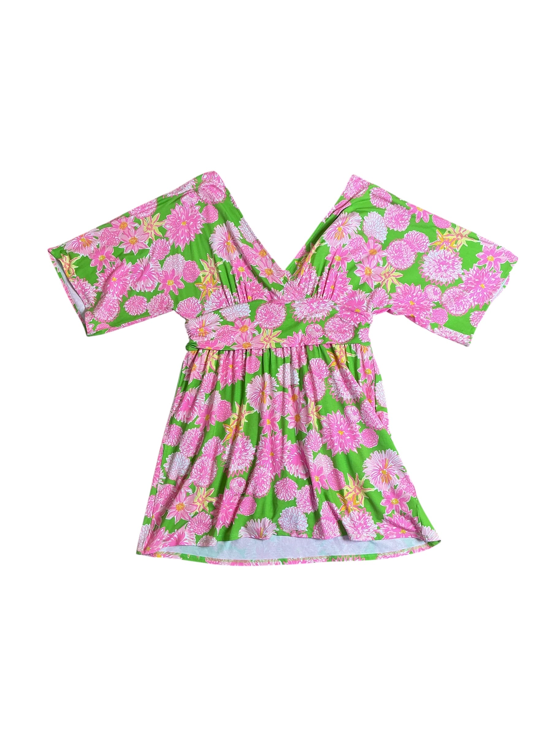 Lilly Pulitzer NWT Parigi Skort Romper - Multi Seaside Garden - Size XL