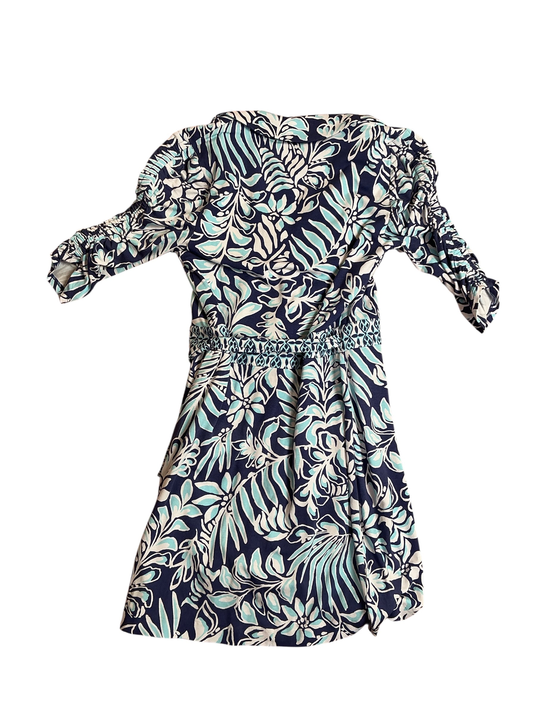 Lilly Pulitzer NWT Ibby Skirted Romper - Sapphire Pool Summer Shoreline Engineered - Size XS