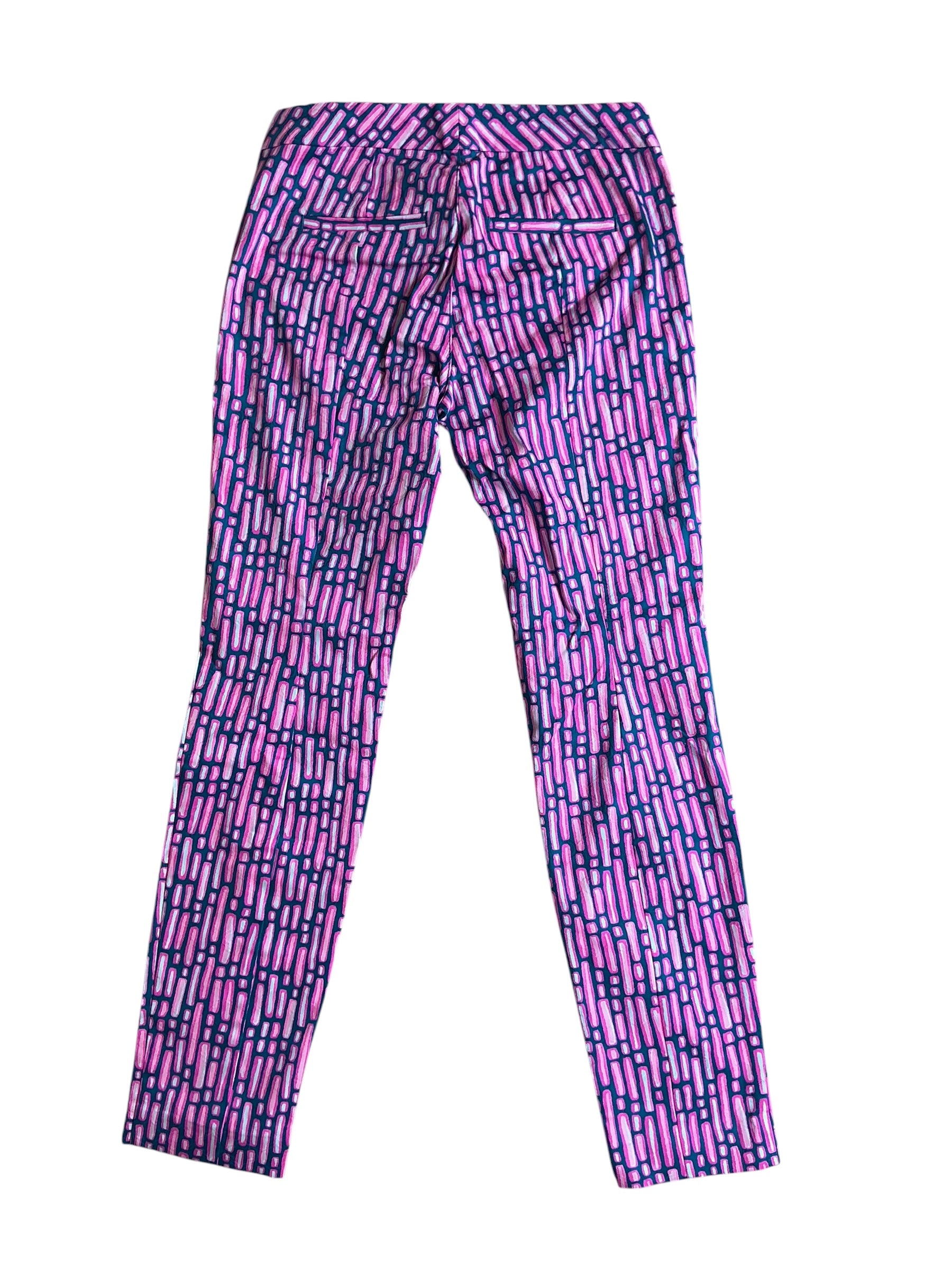 Lilly Pulitzer NWT Kelly Skinny Ankle Pant Mandevilla P Slathouse Stripe - Size 0
