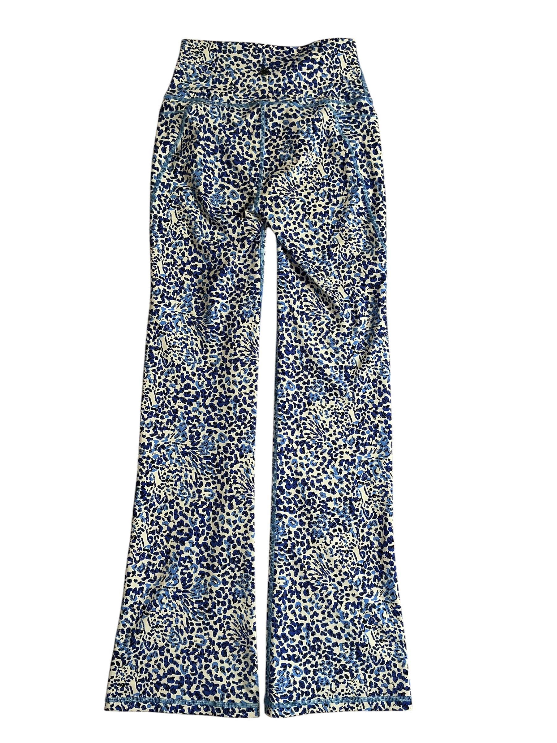 Lilly Pulitzer Luxletic Carpe Vita Flare Legging Resort White Twisted Up - Size S