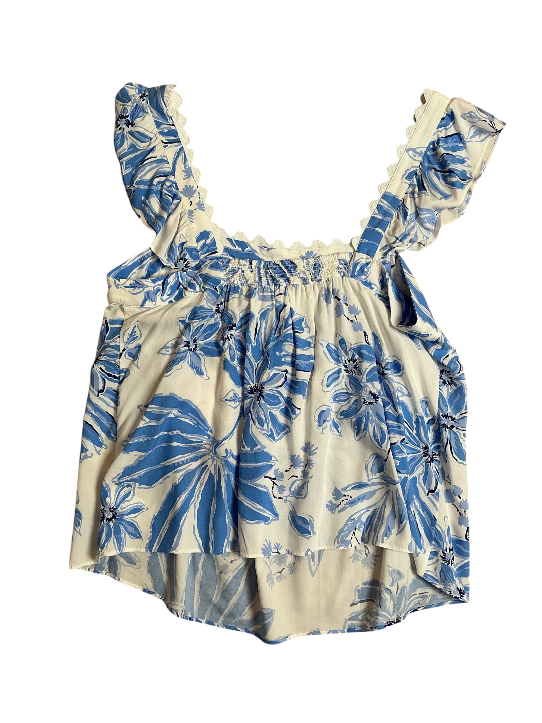 Lilly Pulitzer NWT Gyah Sleeveless Top - Resort White Jet Set Jungle - Size XL