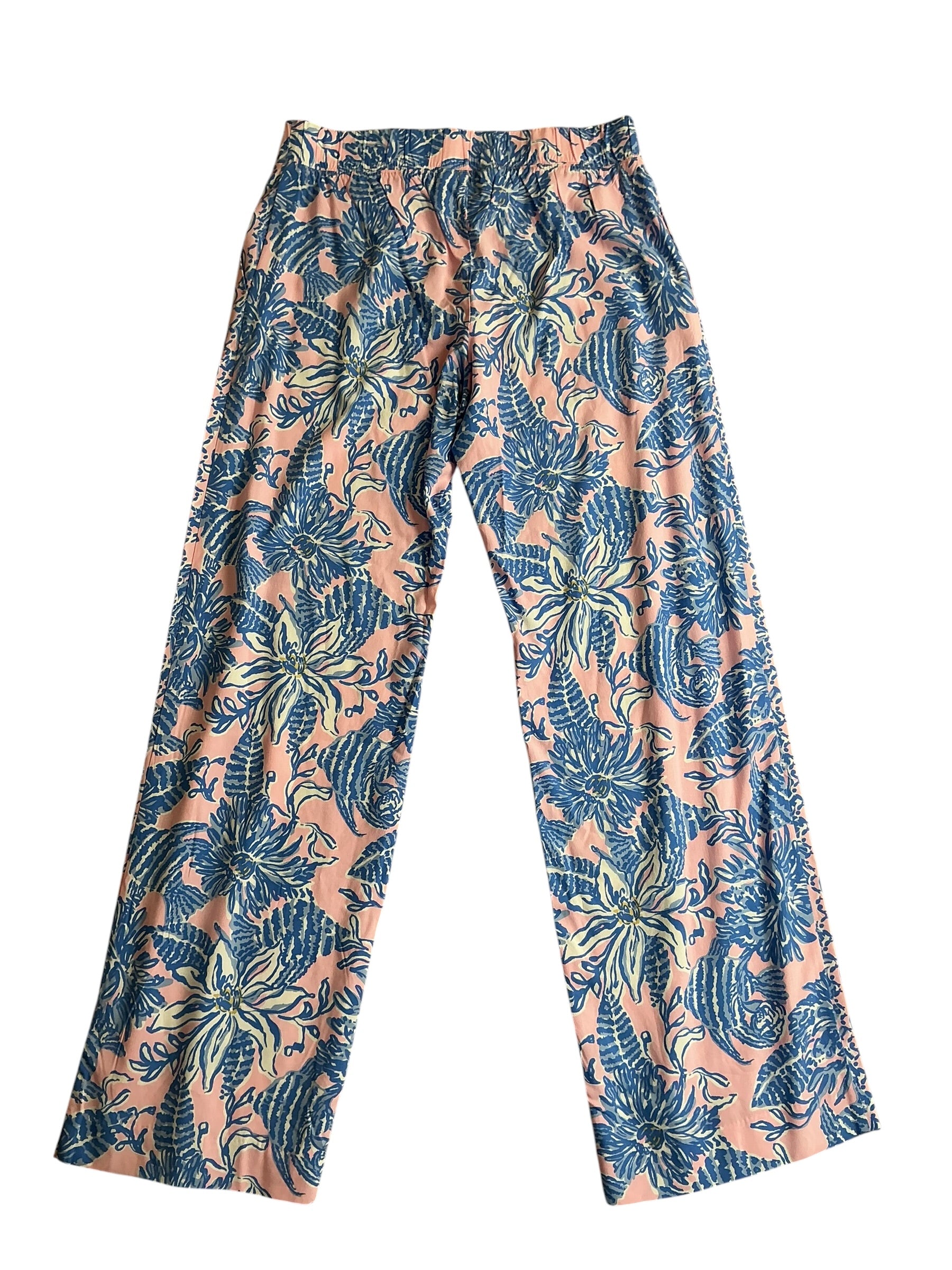 Lilly Pulitzer NWT Bal Harbor Stretch PA Conch Shell Pink Up Scale Engineered PA - Size M