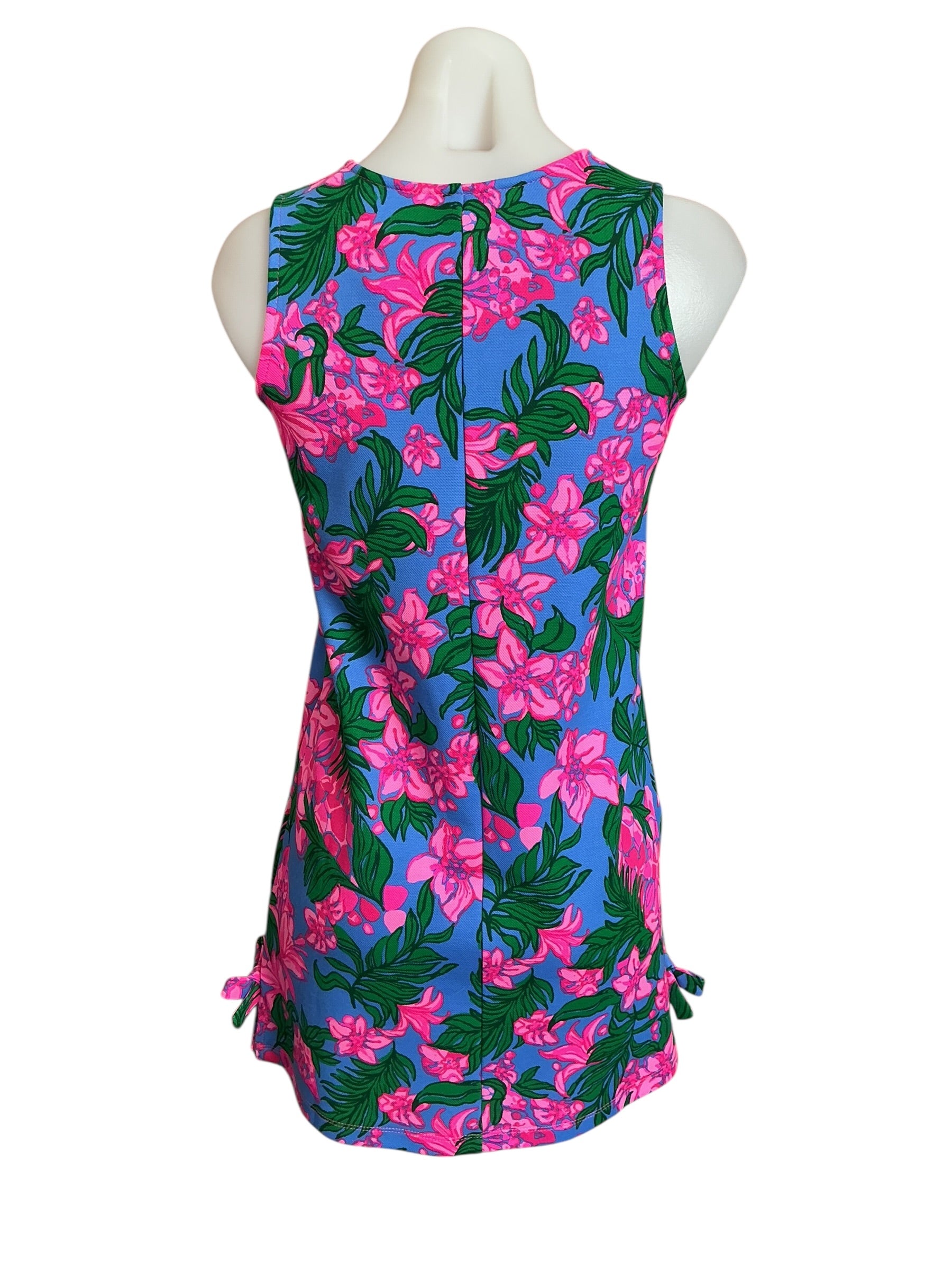 Lilly Pulitzer NWT Girls Little Kelly Knit Shift Cerise Pink Safari Sunset - Size XL (12-14)