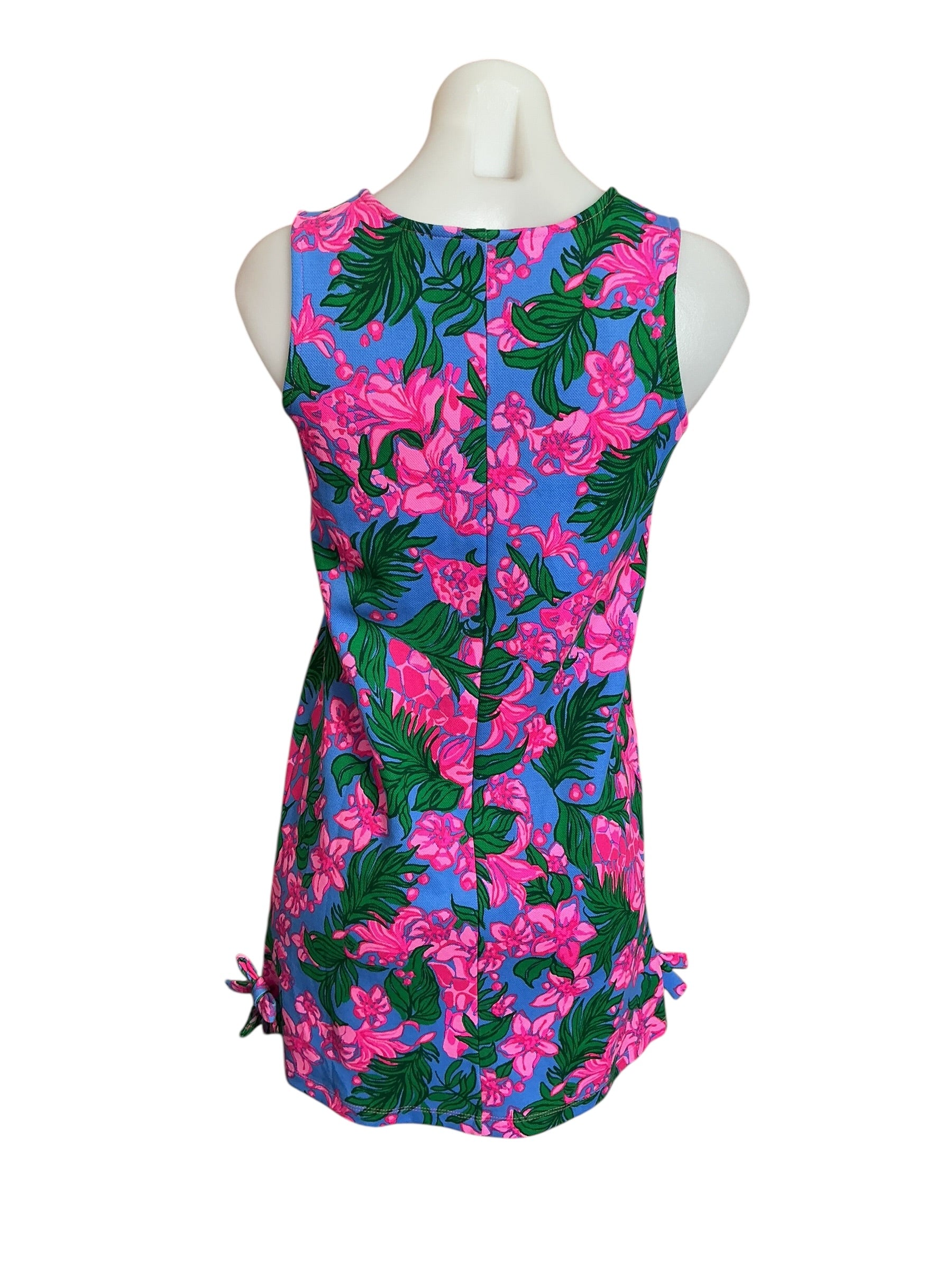 Lilly Pulitzer NWT Girls Little Kelly Knit Shift Cerise Pink Safari Sunset - Size XL (12-14)