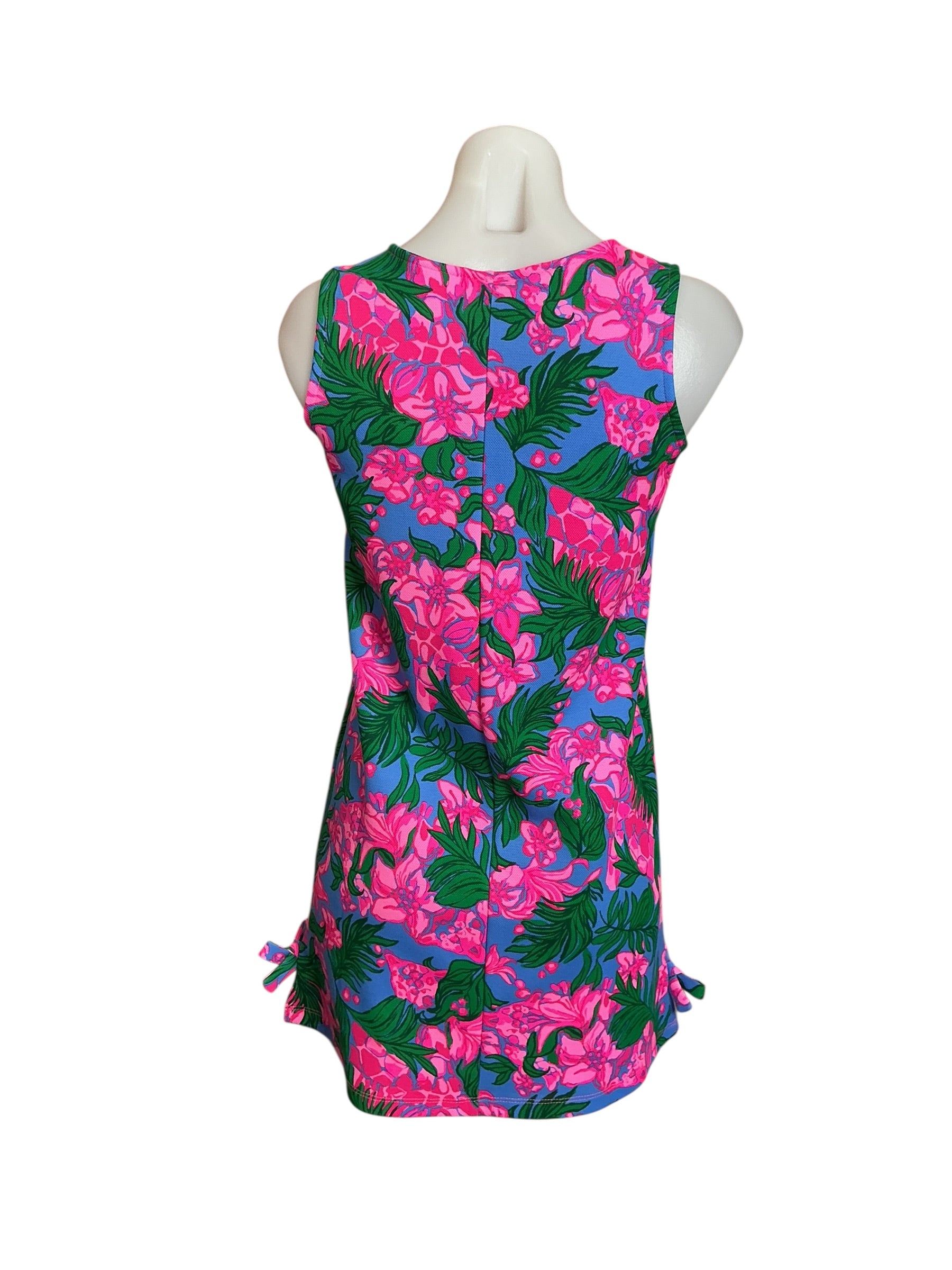 Lilly Pulitzer NWT Girls Little Kelly Knit Shift Cerise Pink Safari Sunset - Size XL (12-14)