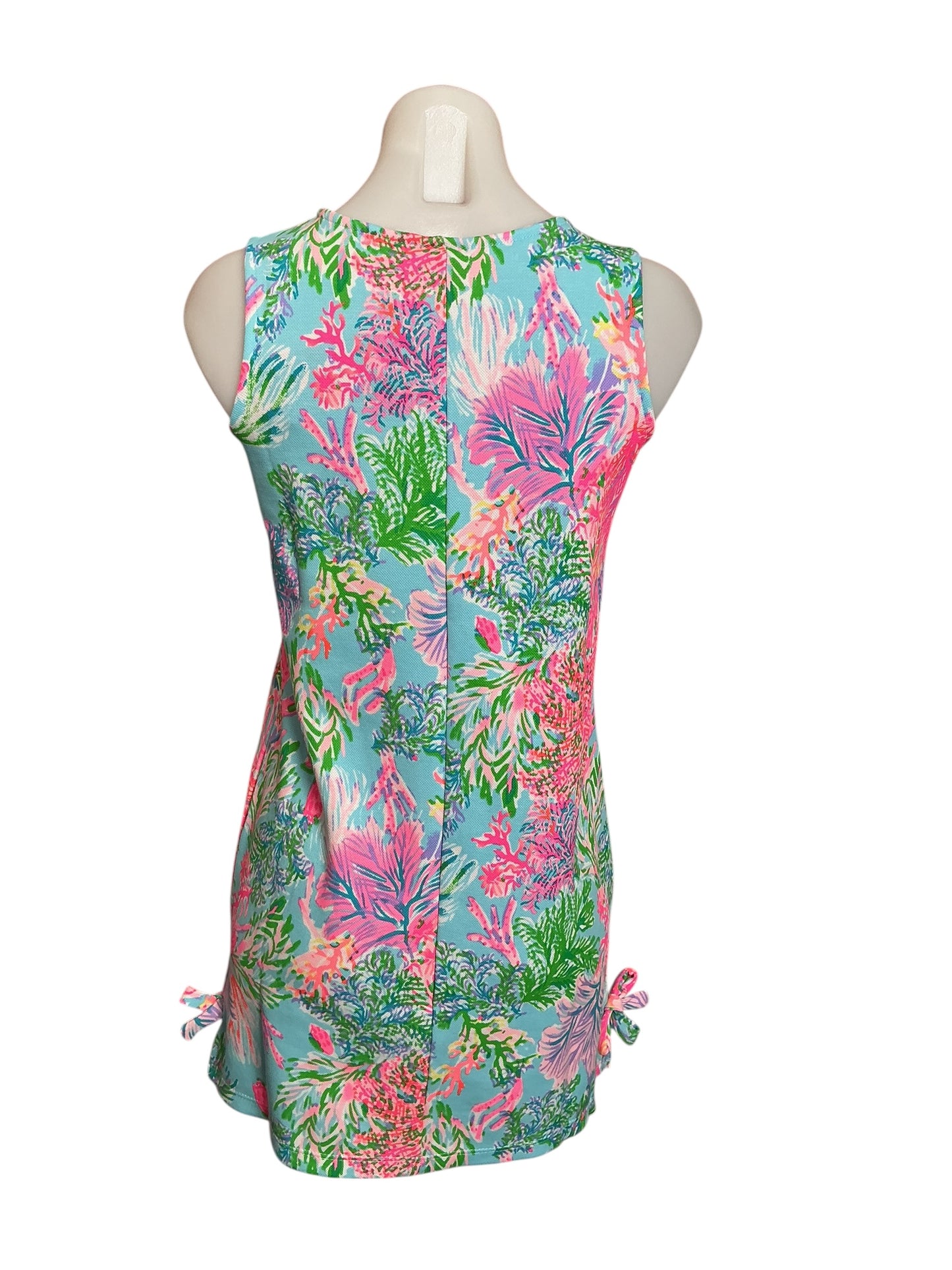 Lilly Pulitzer NWT Girls Little Lilly Knit Shift Dress Cay To My Heart - Size XL (12-14)