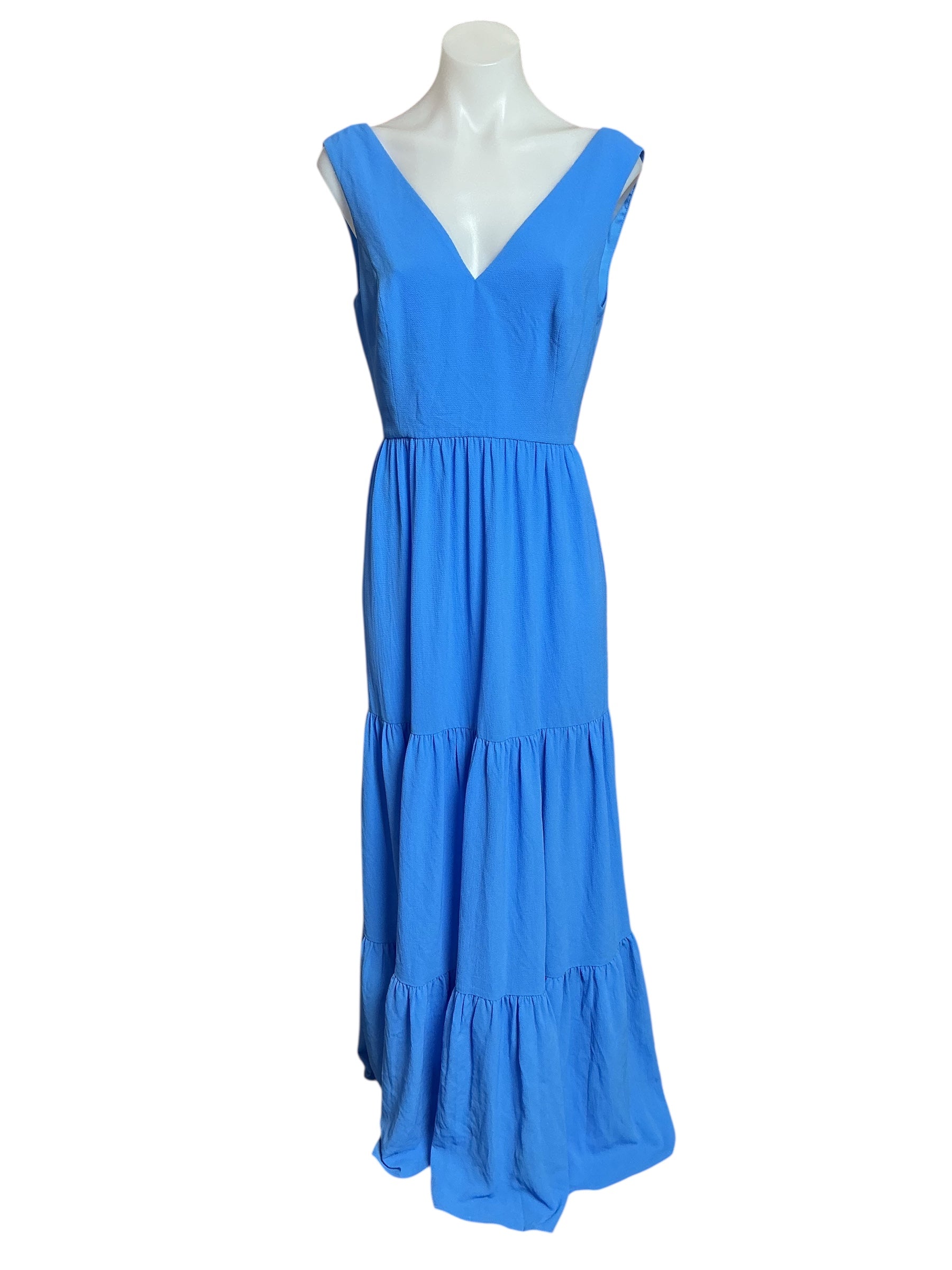 Lilly Pulitzer Maurine Maxi Dress - Blue Thistle- Size 4