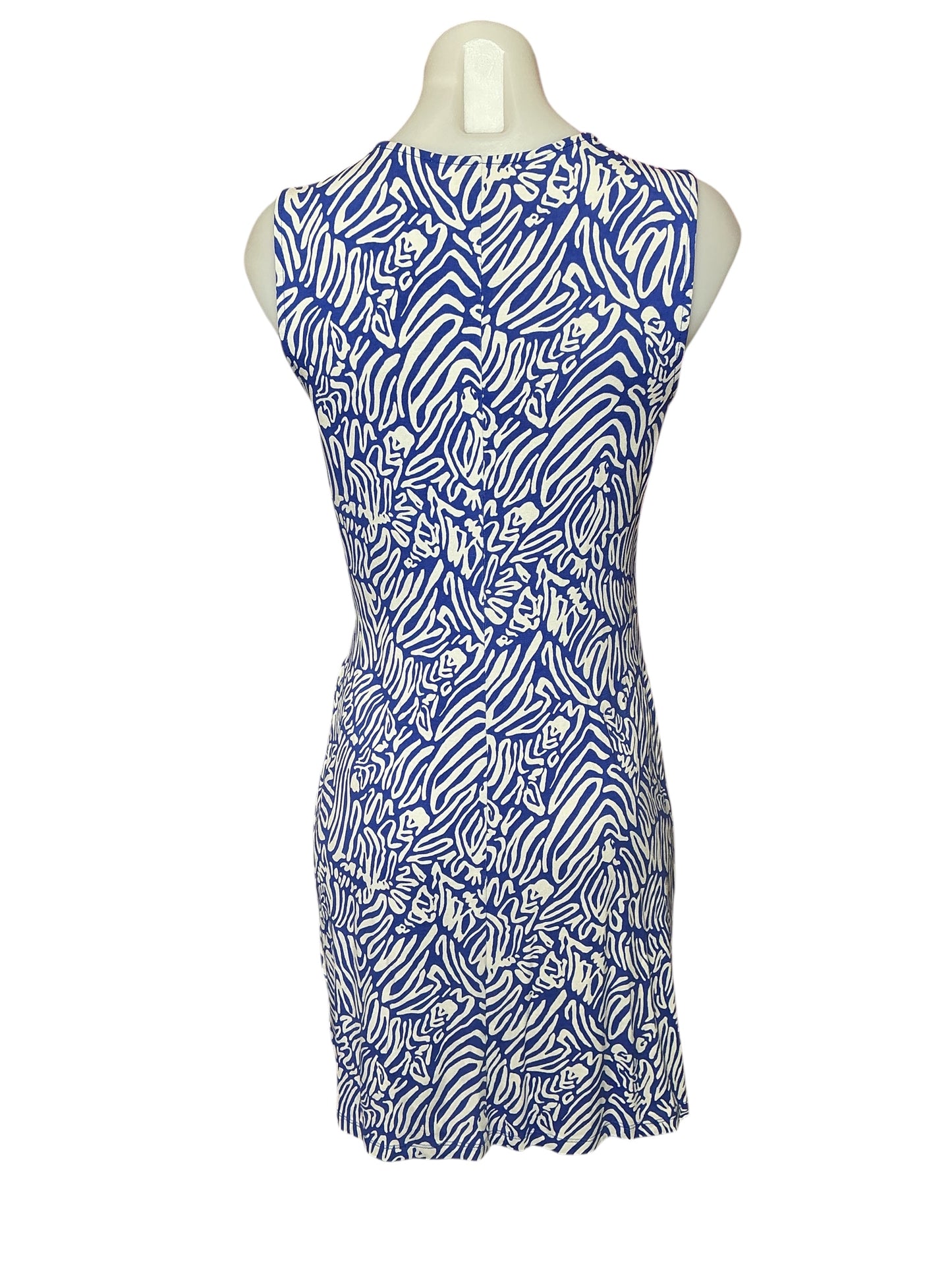 Lilly Pulitzer NWT Bryson Sleeveless Dress - Martinique Blue Zee Bebe - Size XS