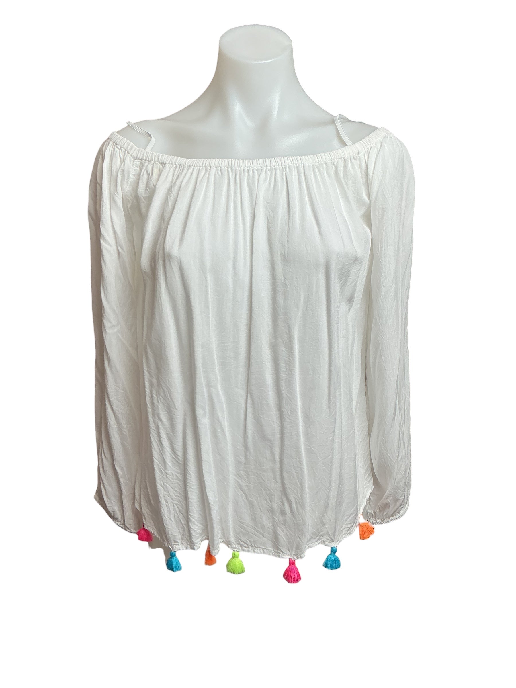 Lilly Pulitzer Enna Top - Resort White - Size S